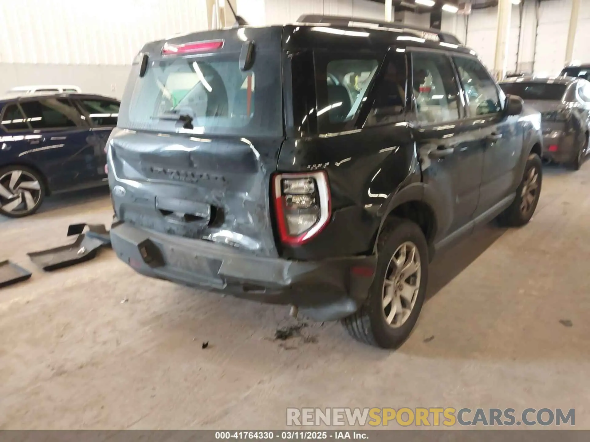 6 Photograph of a damaged car 3FMCR9A69NRD30989 FORD BRONCO SPORT 2022