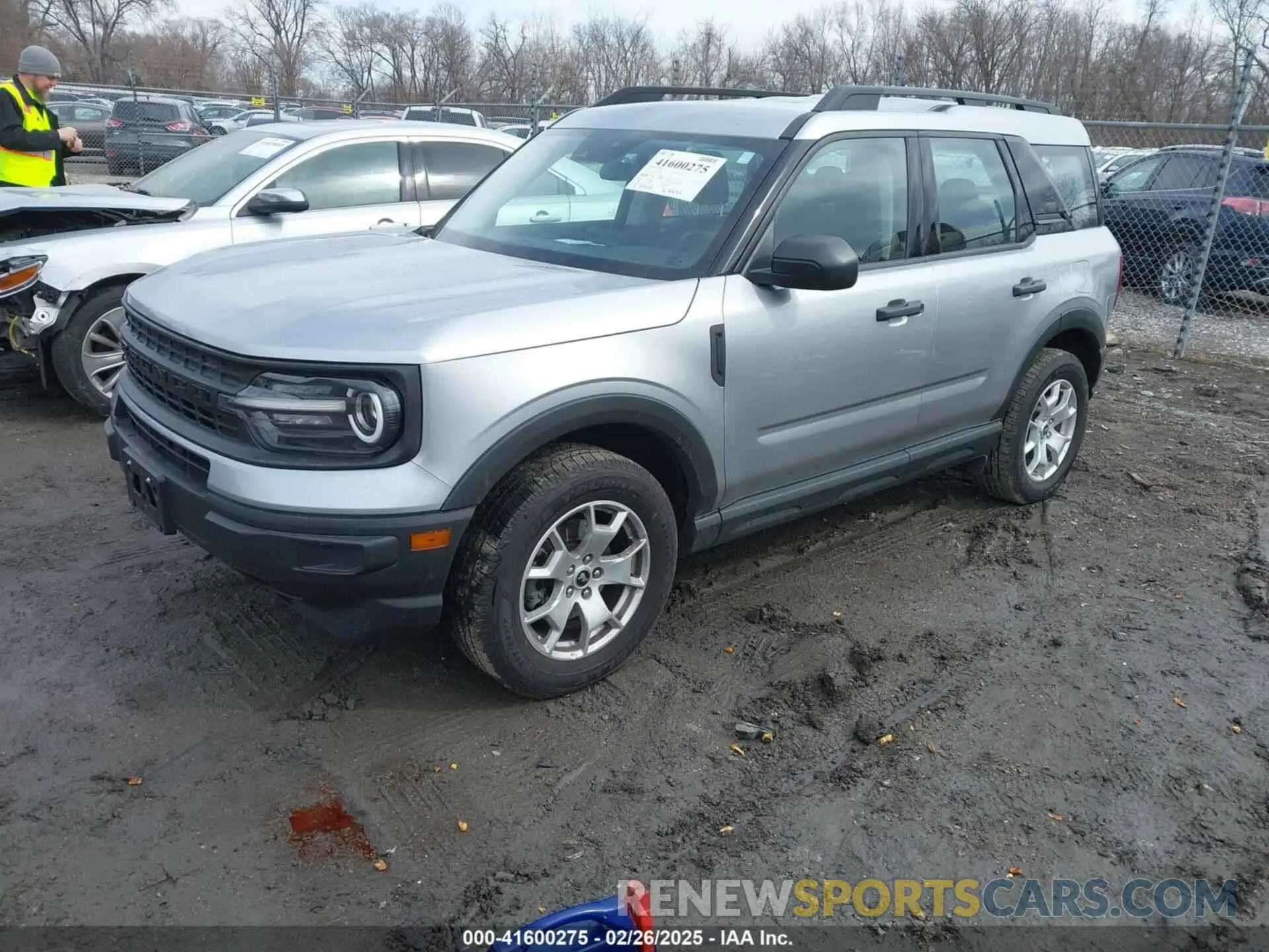 2 Photograph of a damaged car 3FMCR9A69NRD60798 FORD BRONCO SPORT 2022