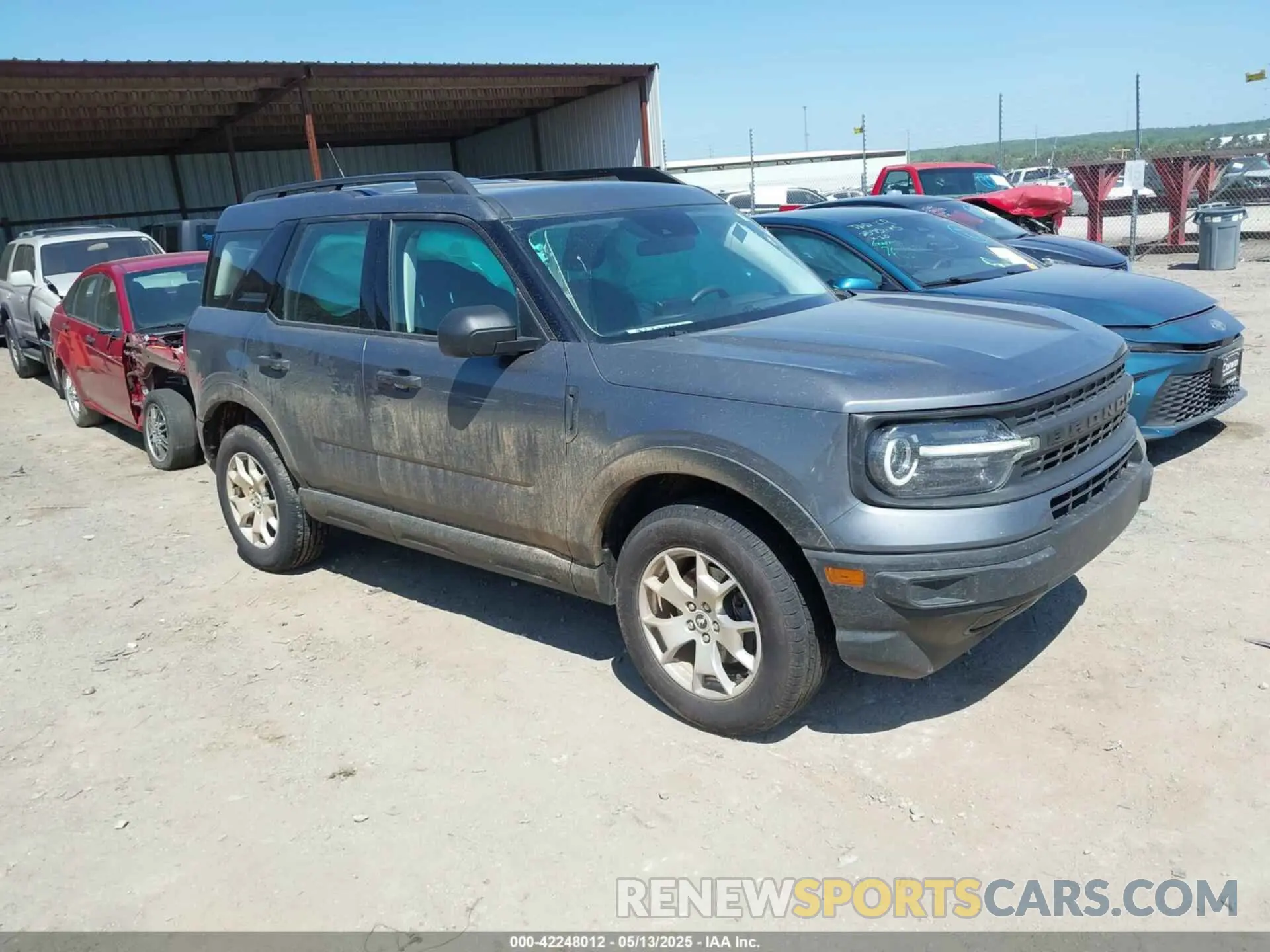 1 Photograph of a damaged car 3FMCR9A6XNRD81059 FORD BRONCO SPORT 2022