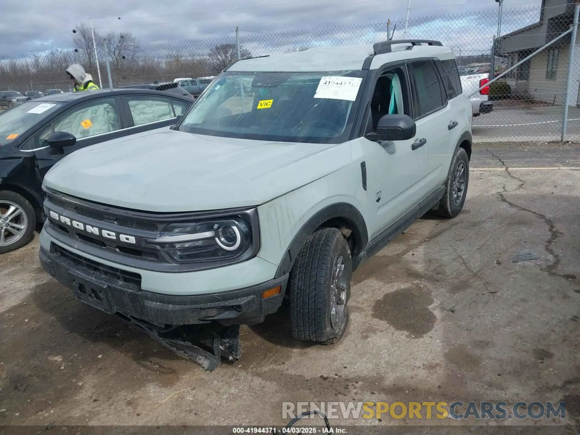 2 Photograph of a damaged car 3FMCR9B60NRD92716 FORD BRONCO SPORT 2022