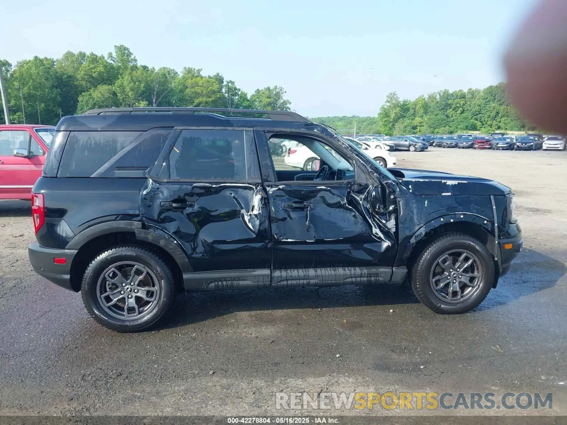 13 Photograph of a damaged car 3FMCR9B60NRE21101 FORD BRONCO SPORT 2022