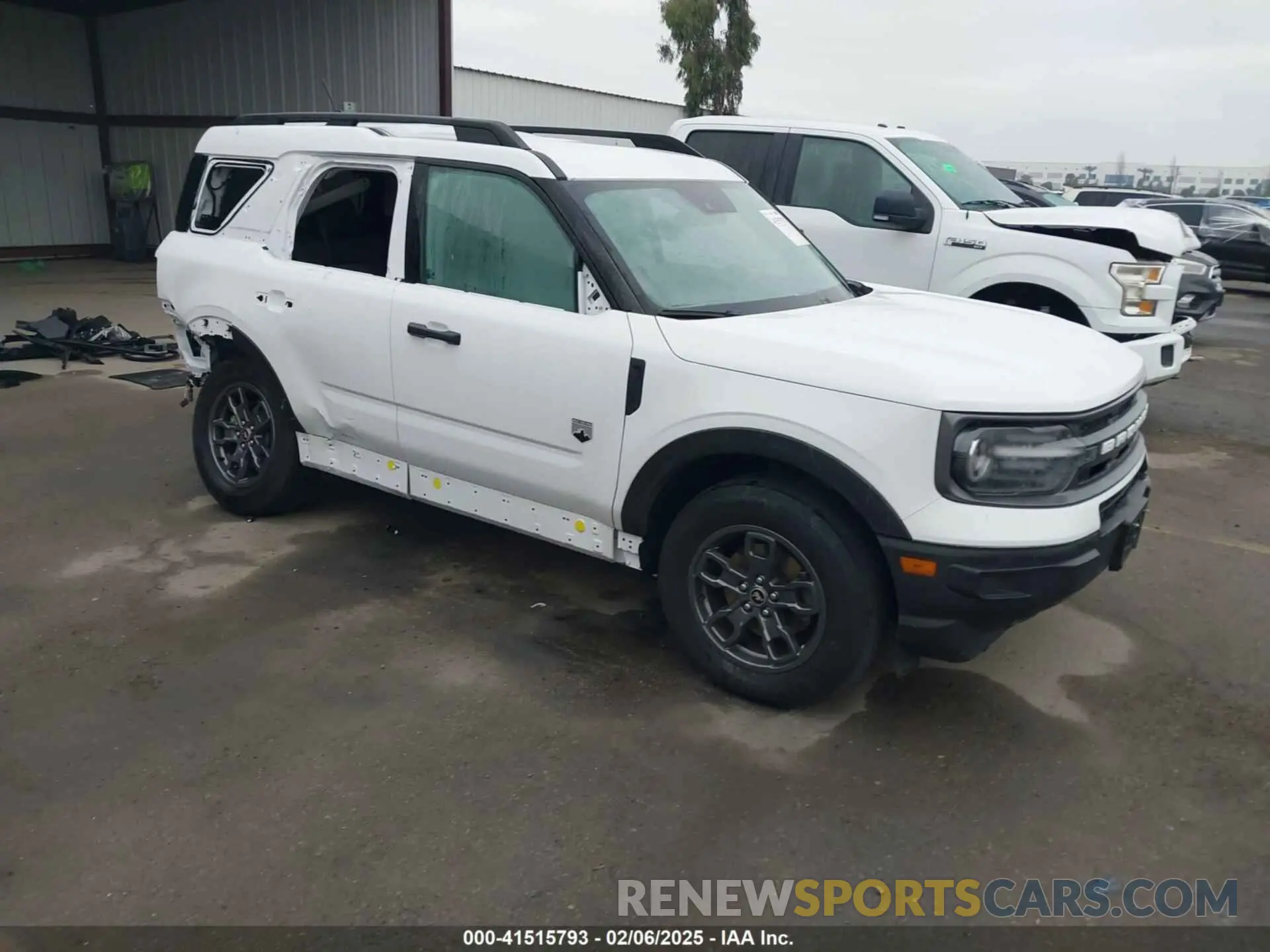 1 Photograph of a damaged car 3FMCR9B61NRD06121 FORD BRONCO SPORT 2022