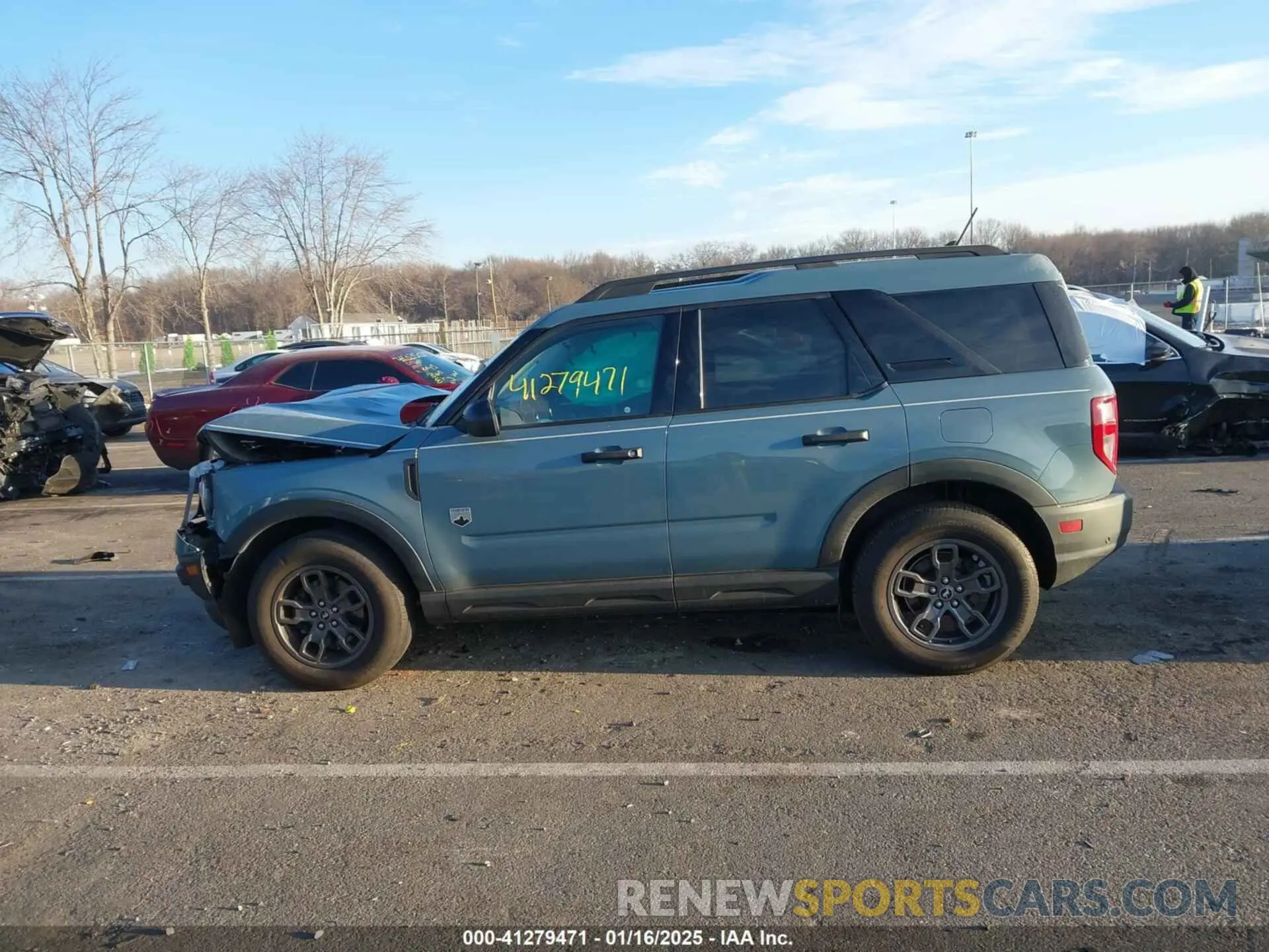 14 Photograph of a damaged car 3FMCR9B61NRD88481 FORD BRONCO SPORT 2022