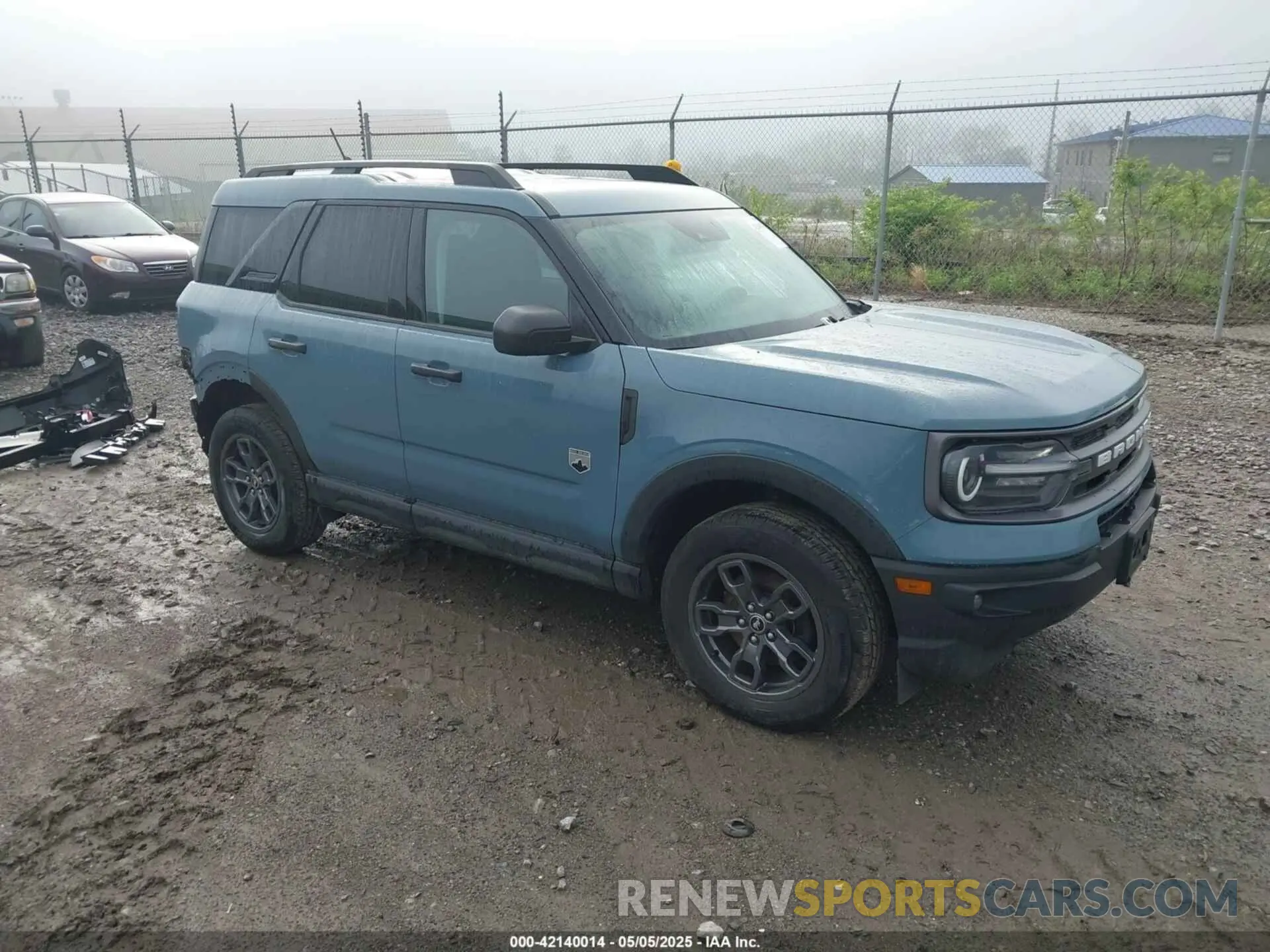 1 Photograph of a damaged car 3FMCR9B61NRE07031 FORD BRONCO SPORT 2022