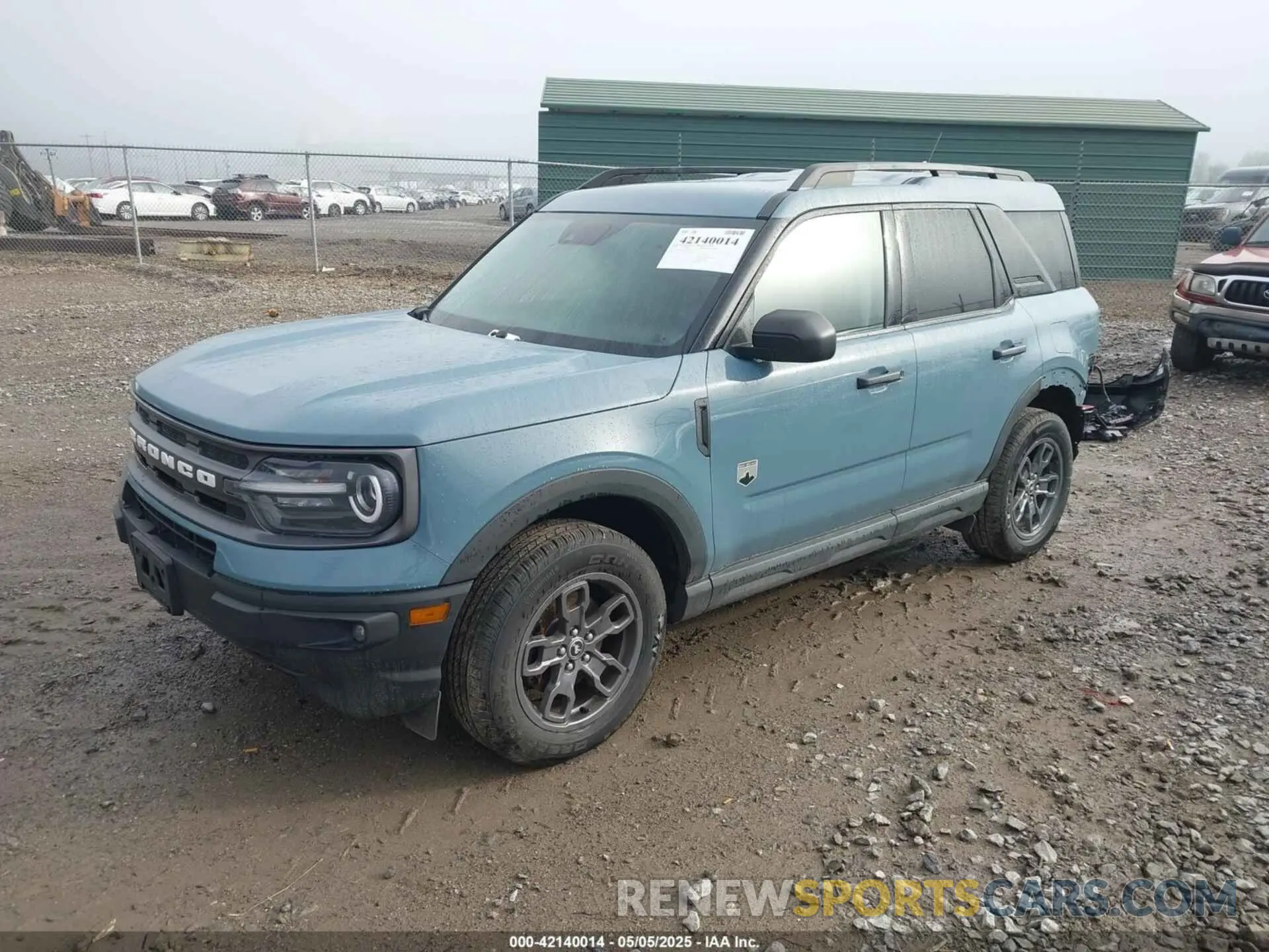 2 Photograph of a damaged car 3FMCR9B61NRE07031 FORD BRONCO SPORT 2022