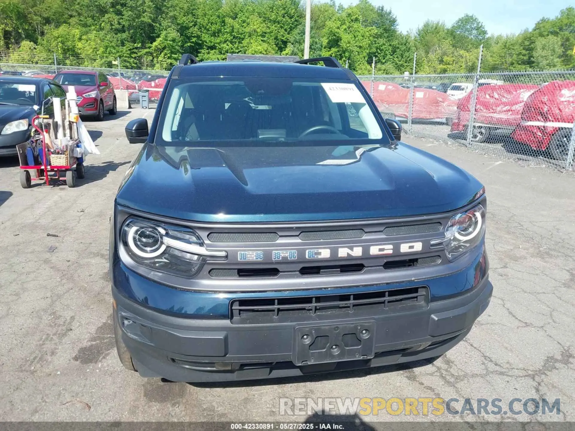 12 Photograph of a damaged car 3FMCR9B61NRE09717 FORD BRONCO SPORT 2022