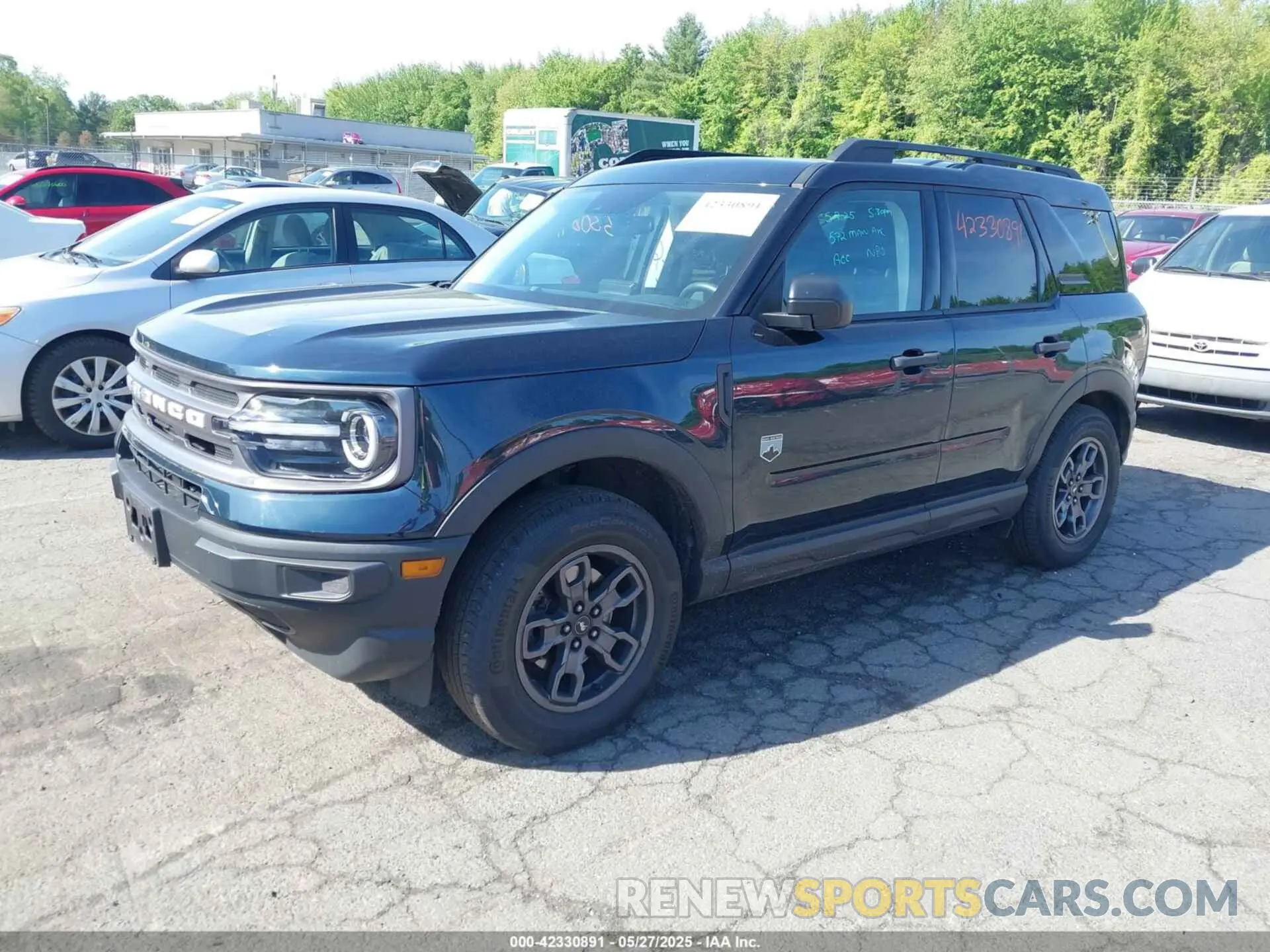 2 Photograph of a damaged car 3FMCR9B61NRE09717 FORD BRONCO SPORT 2022