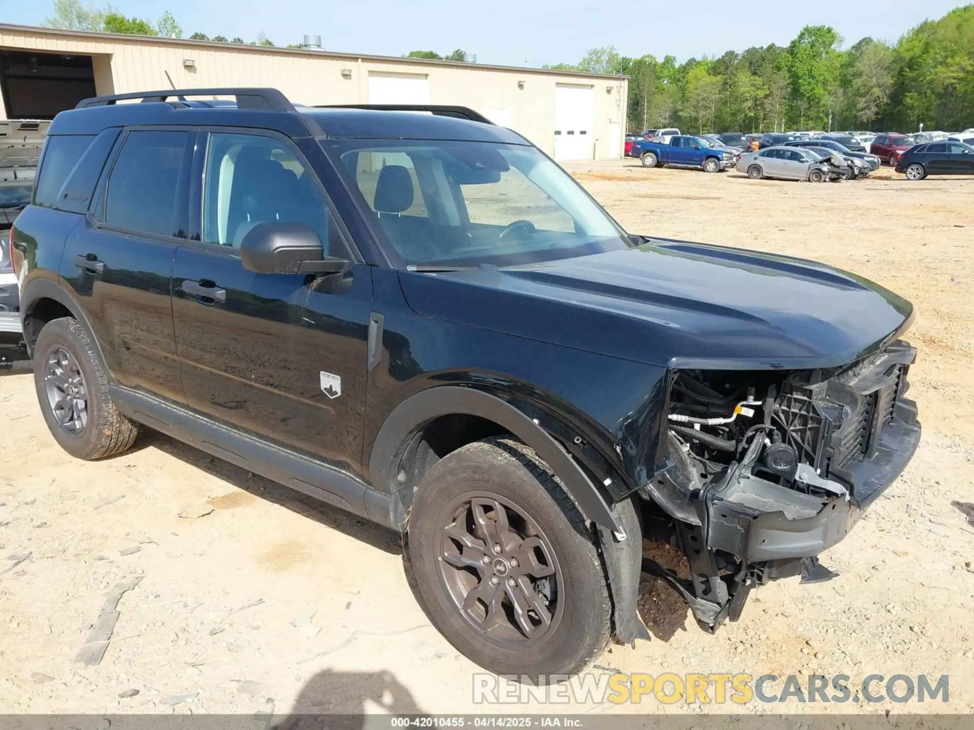 1 Photograph of a damaged car 3FMCR9B62NRD47602 FORD BRONCO SPORT 2022
