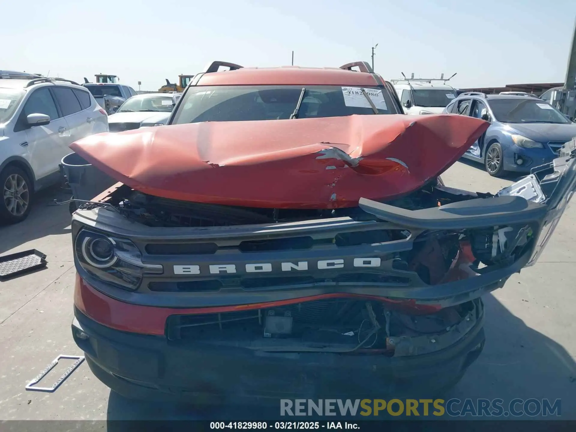 13 Photograph of a damaged car 3FMCR9B64NRD17016 FORD BRONCO SPORT 2022