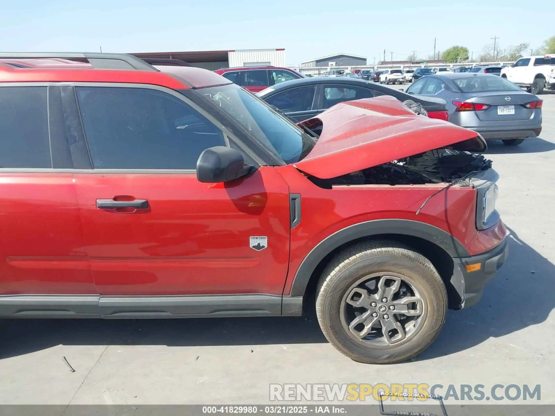 14 Photograph of a damaged car 3FMCR9B64NRD17016 FORD BRONCO SPORT 2022