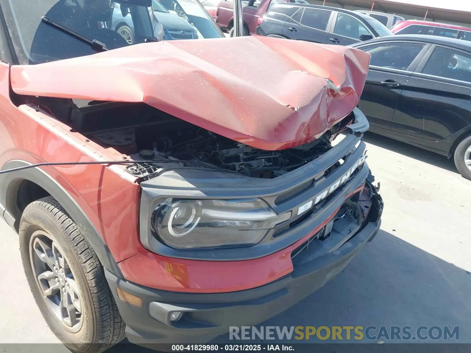 6 Photograph of a damaged car 3FMCR9B64NRD17016 FORD BRONCO SPORT 2022