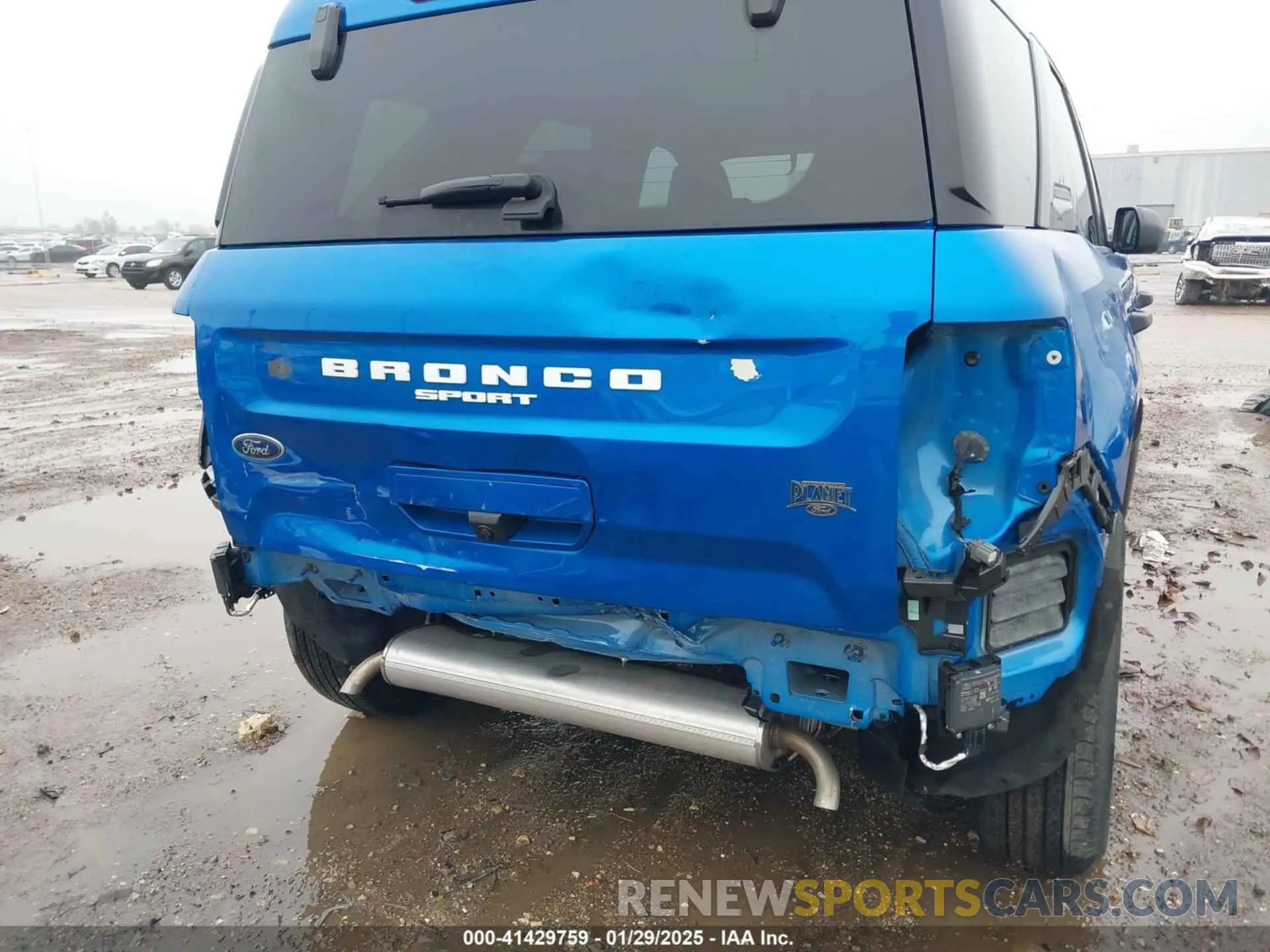6 Photograph of a damaged car 3FMCR9B64NRE03619 FORD BRONCO SPORT 2022
