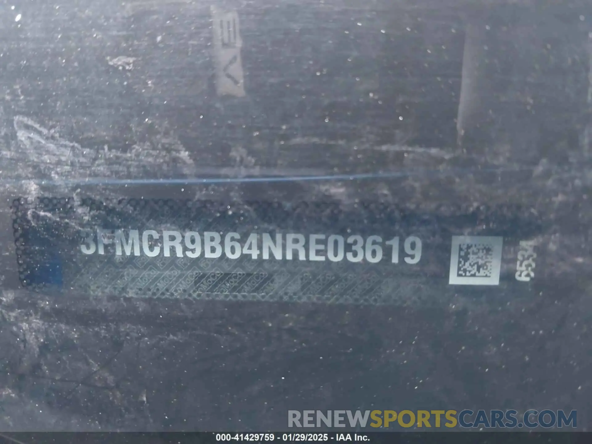 9 Photograph of a damaged car 3FMCR9B64NRE03619 FORD BRONCO SPORT 2022