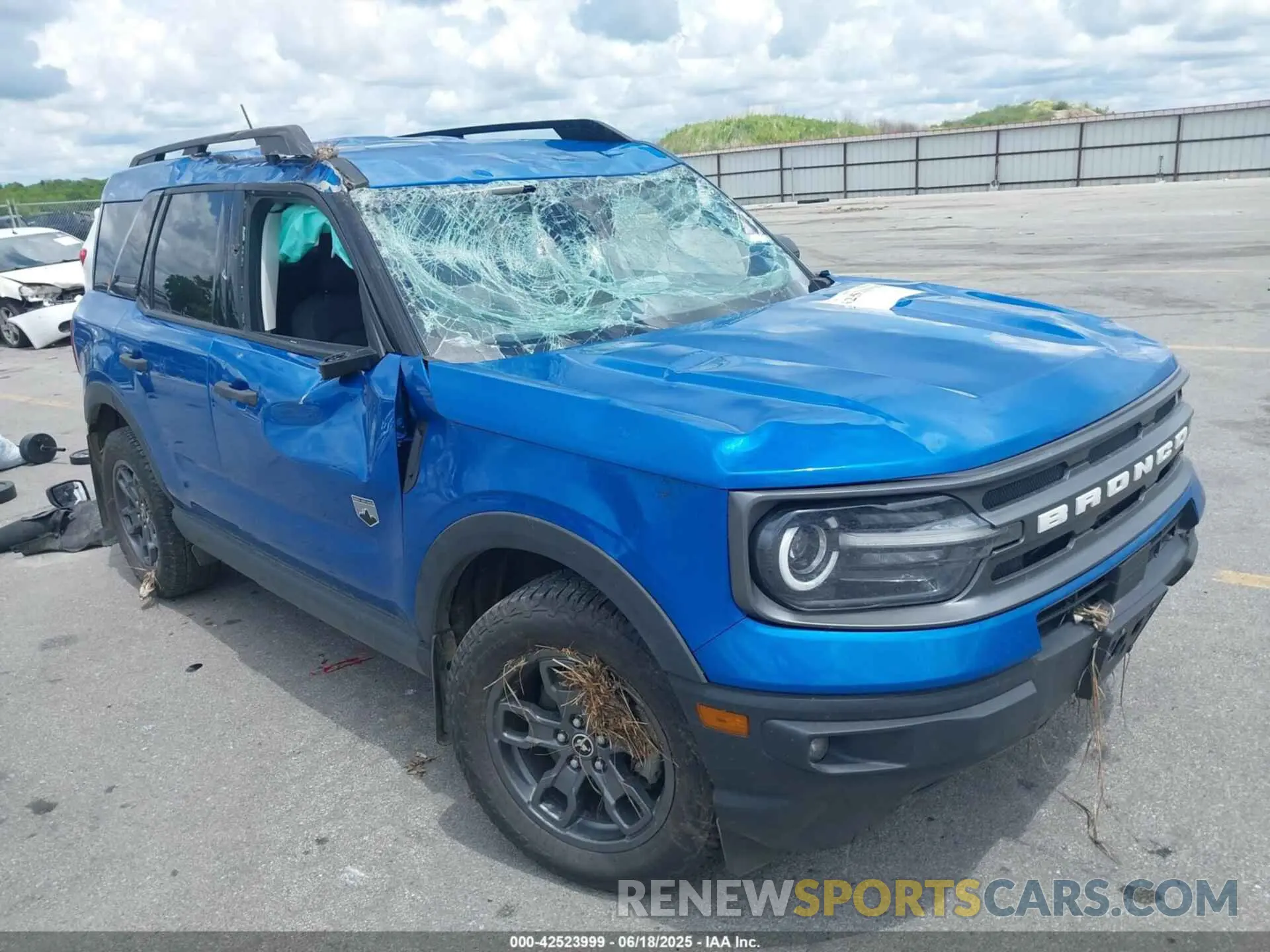 1 Photograph of a damaged car 3FMCR9B65NRD23469 FORD BRONCO SPORT 2022