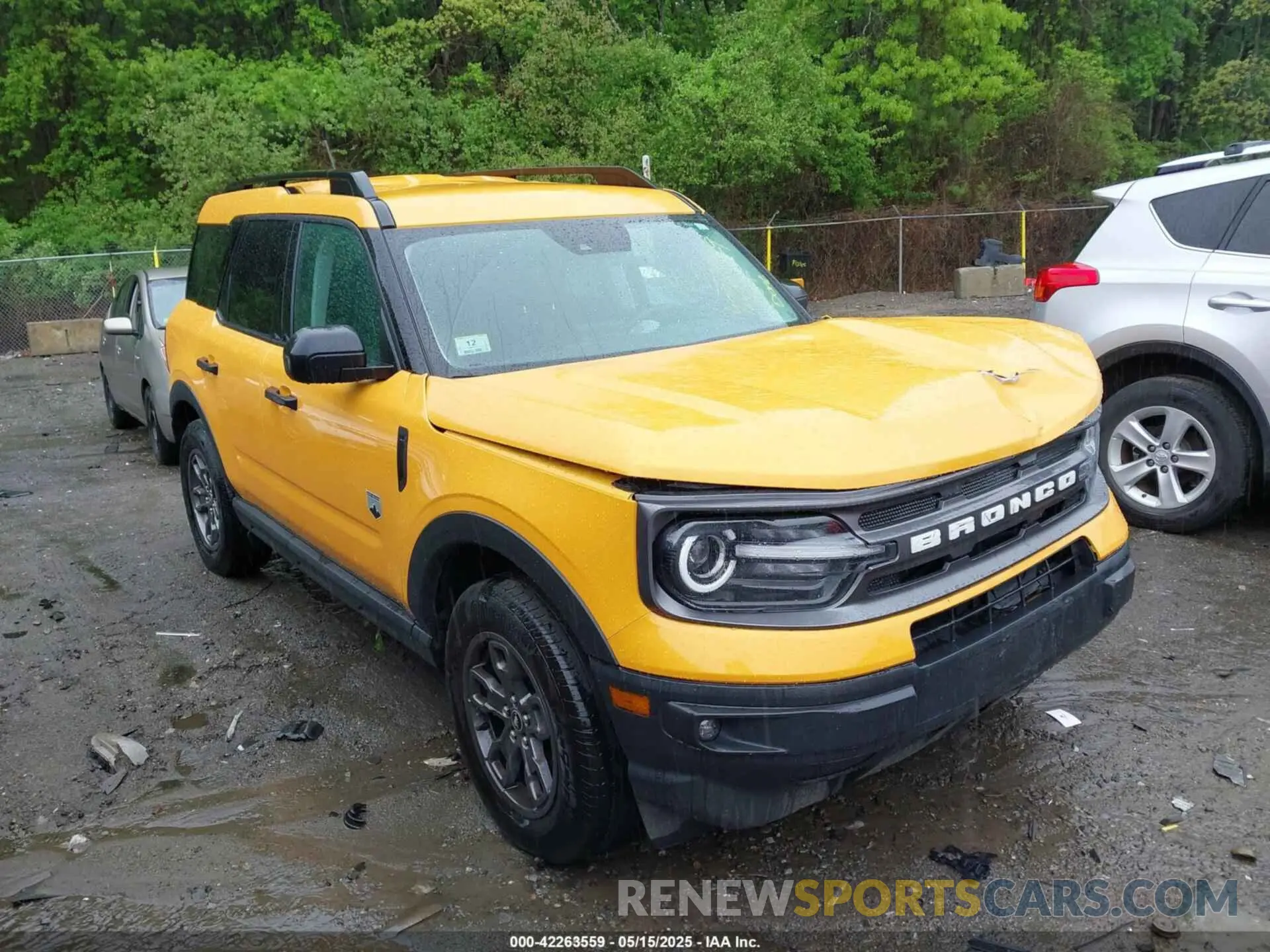 1 Photograph of a damaged car 3FMCR9B65NRD64930 FORD BRONCO SPORT 2022