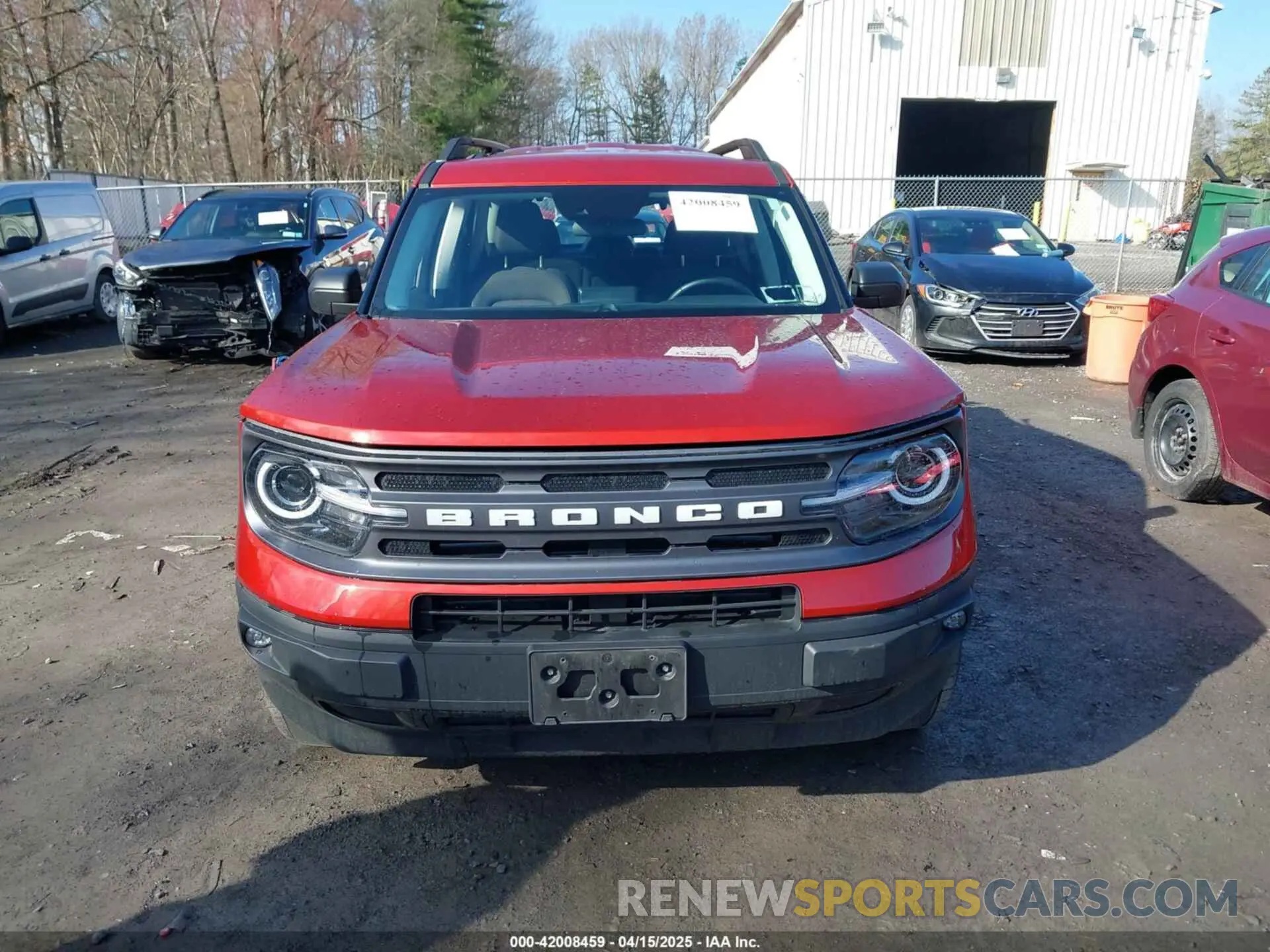 12 Photograph of a damaged car 3FMCR9B65NRE18601 FORD BRONCO SPORT 2022