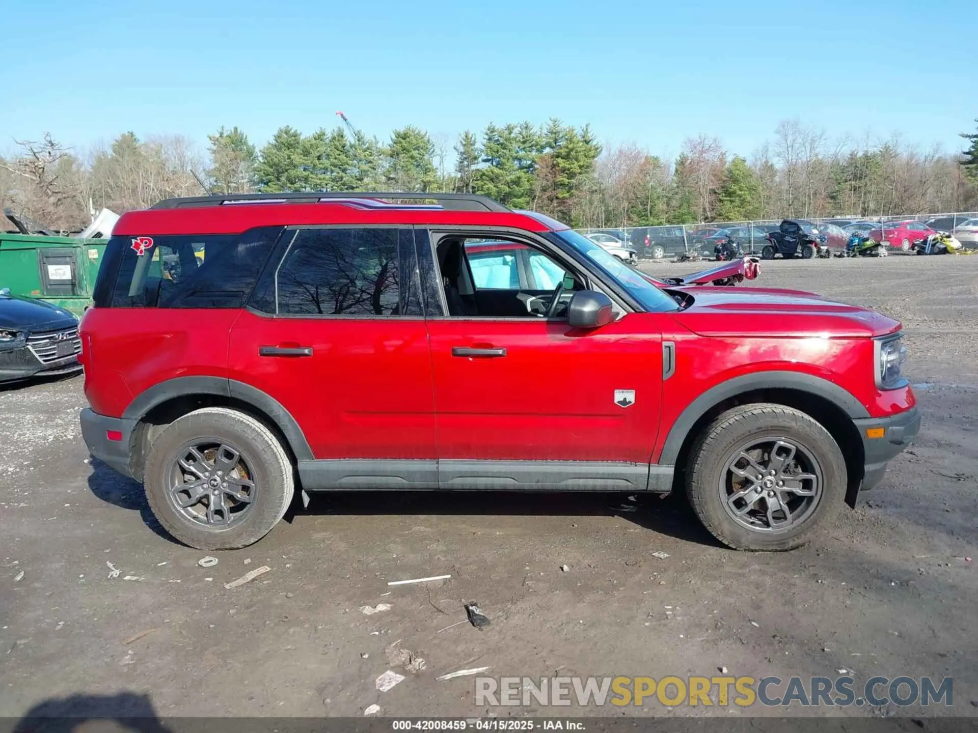 13 Photograph of a damaged car 3FMCR9B65NRE18601 FORD BRONCO SPORT 2022