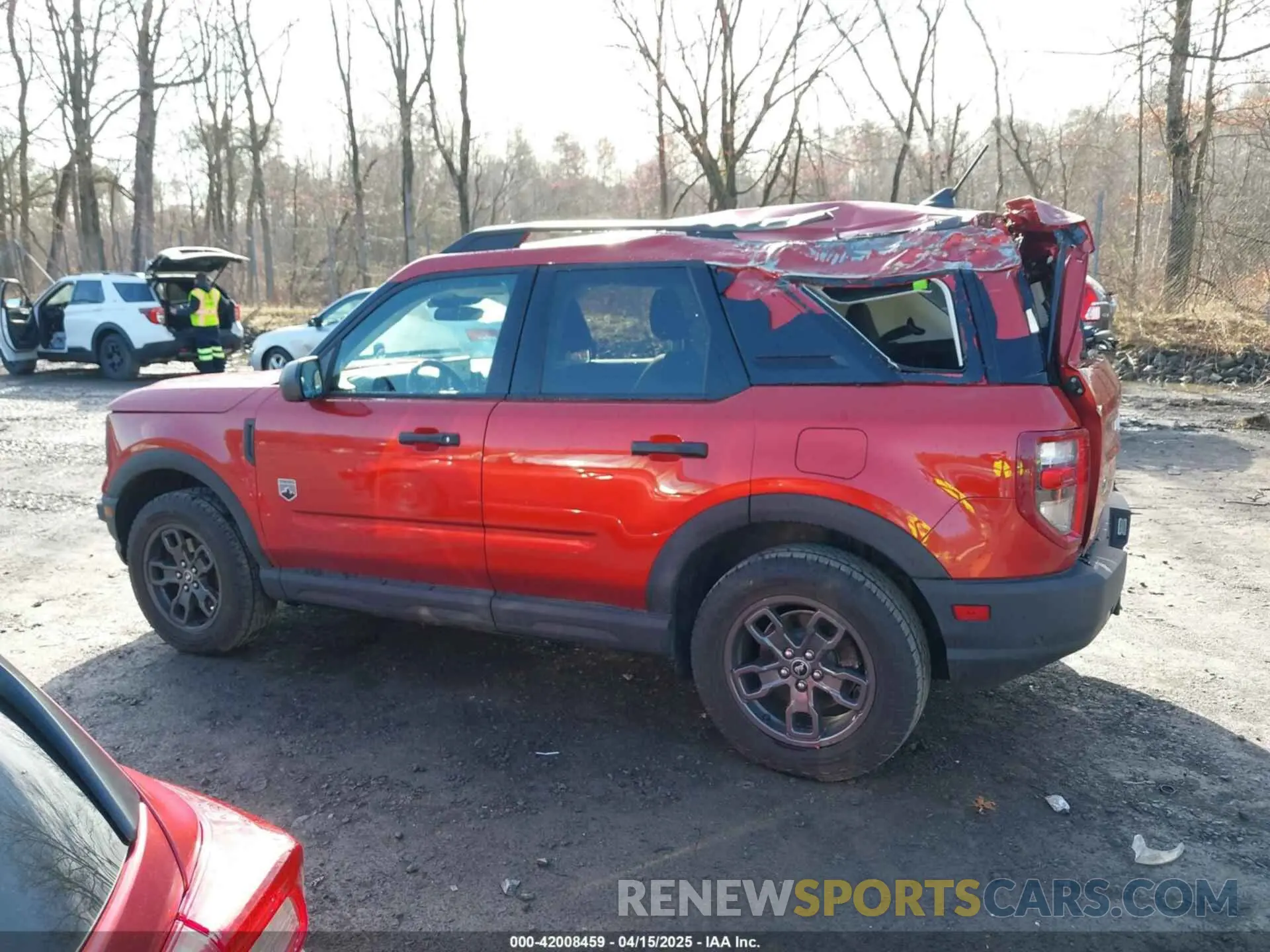 14 Photograph of a damaged car 3FMCR9B65NRE18601 FORD BRONCO SPORT 2022