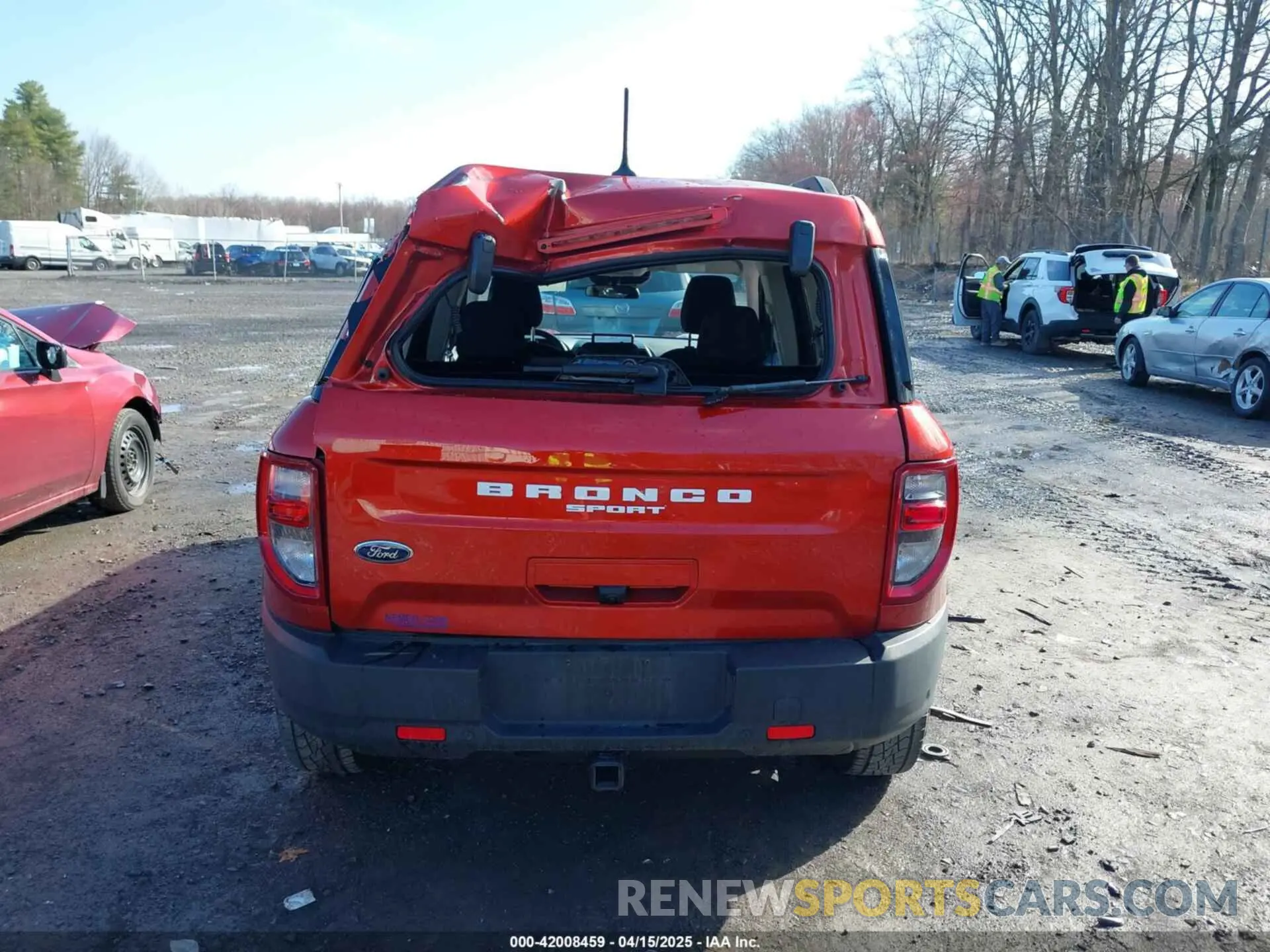 16 Photograph of a damaged car 3FMCR9B65NRE18601 FORD BRONCO SPORT 2022