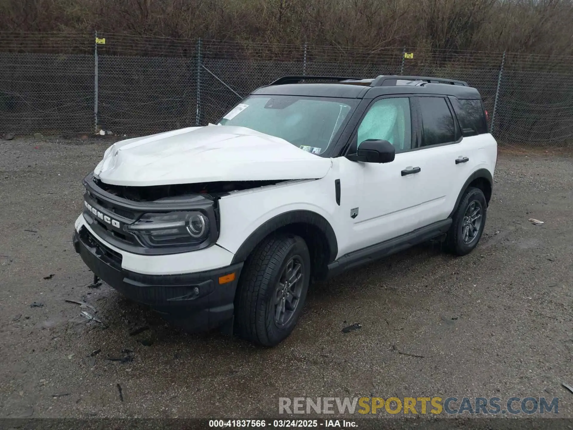 2 Photograph of a damaged car 3FMCR9B66NRD07748 FORD BRONCO SPORT 2022