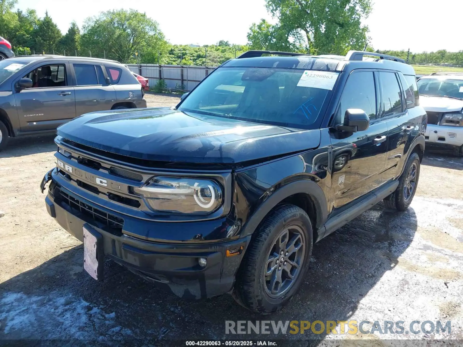 2 Photograph of a damaged car 3FMCR9B66NRD32360 FORD BRONCO SPORT 2022