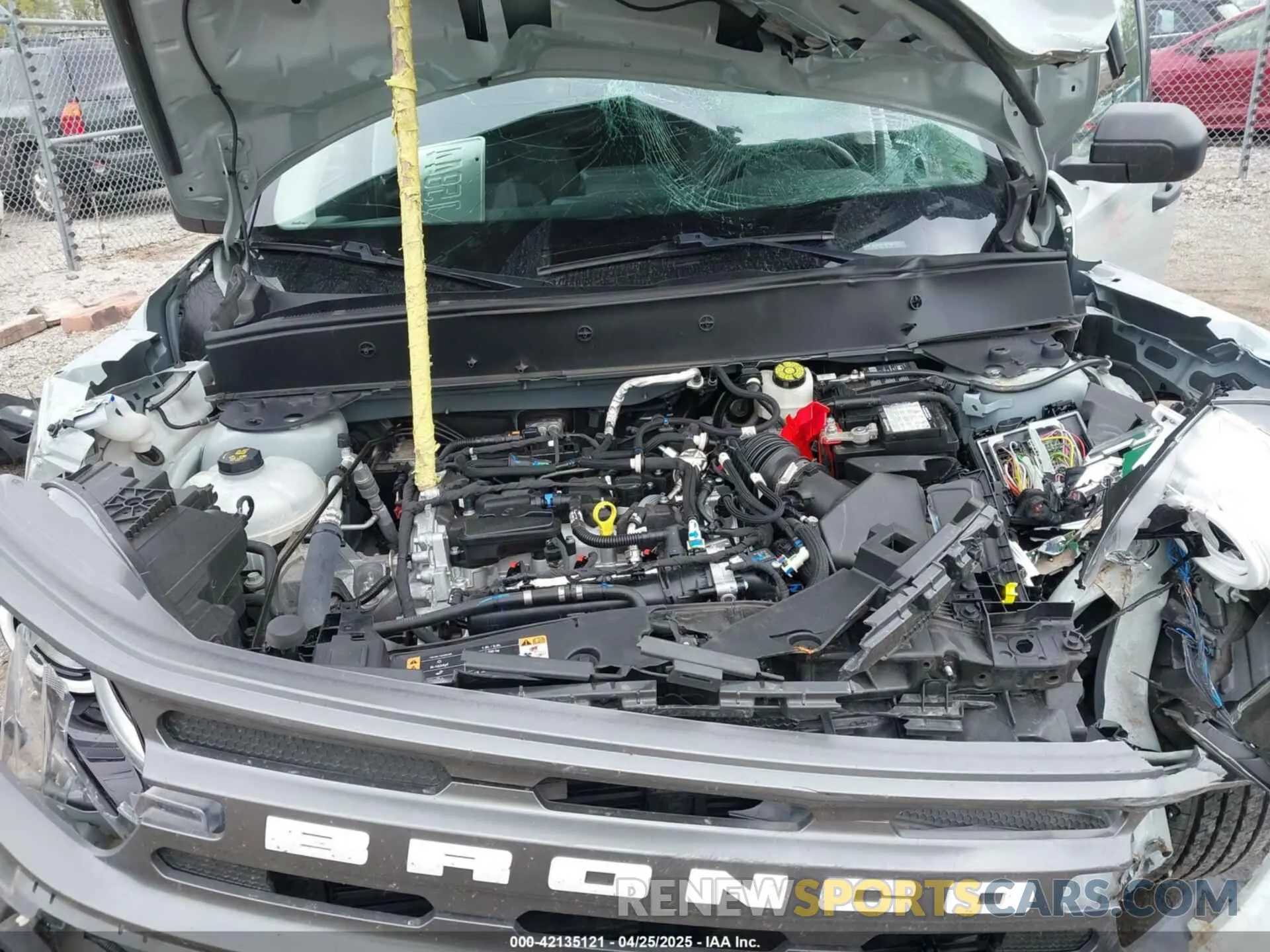 10 Photograph of a damaged car 3FMCR9B66NRD32438 FORD BRONCO SPORT 2022