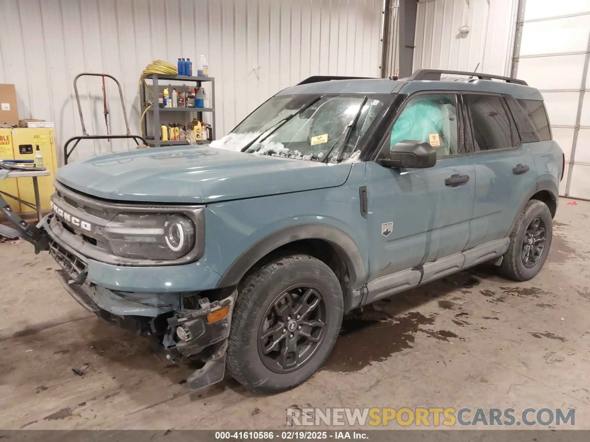 2 Photograph of a damaged car 3FMCR9B66NRD77427 FORD BRONCO SPORT 2022
