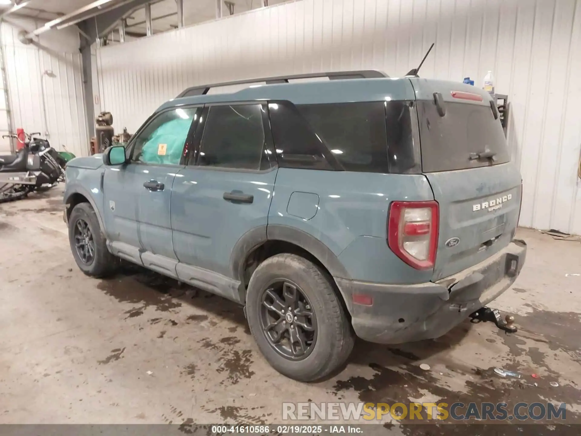 3 Photograph of a damaged car 3FMCR9B66NRD77427 FORD BRONCO SPORT 2022