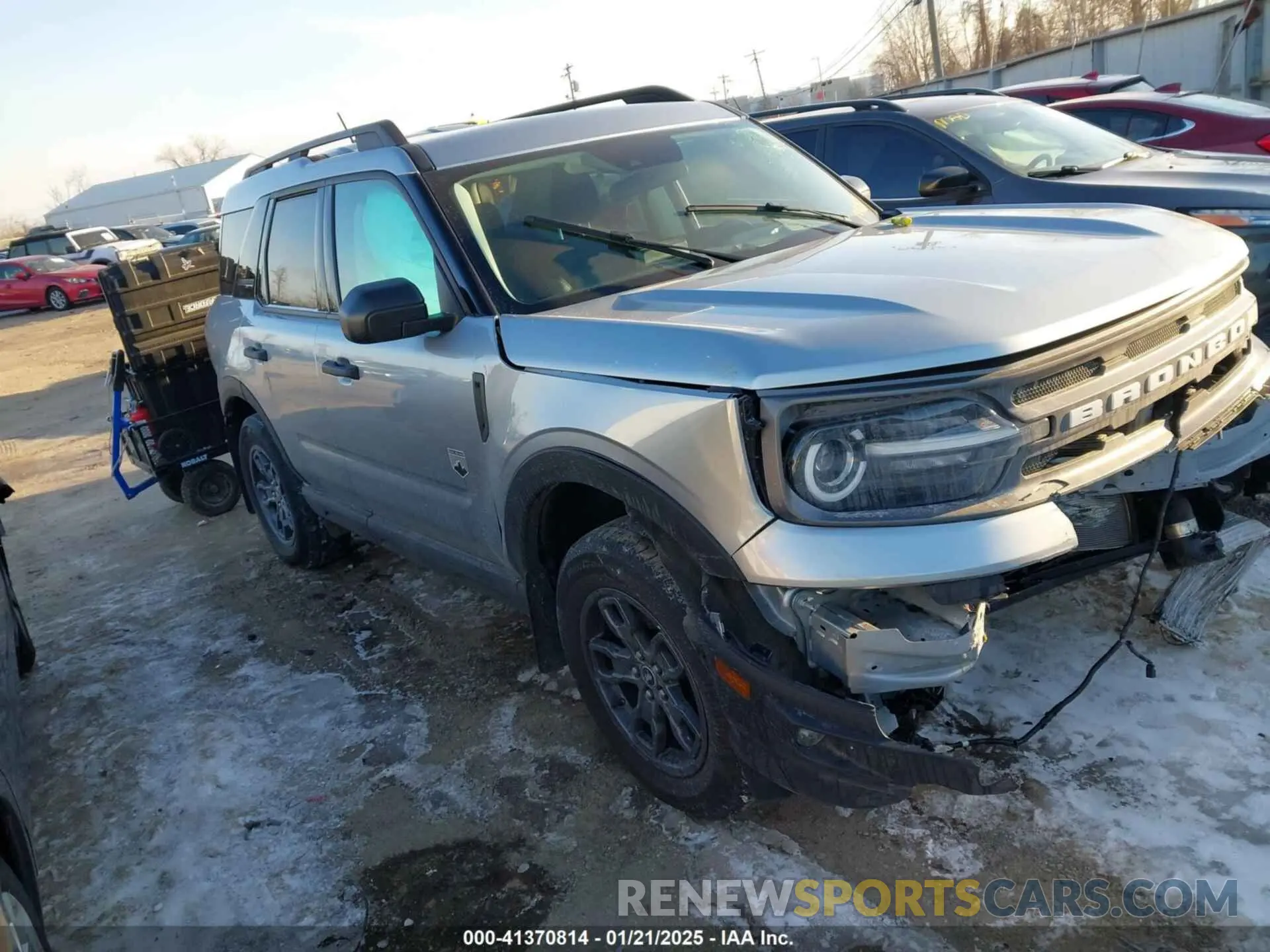1 Photograph of a damaged car 3FMCR9B67NRE16834 FORD BRONCO SPORT 2022