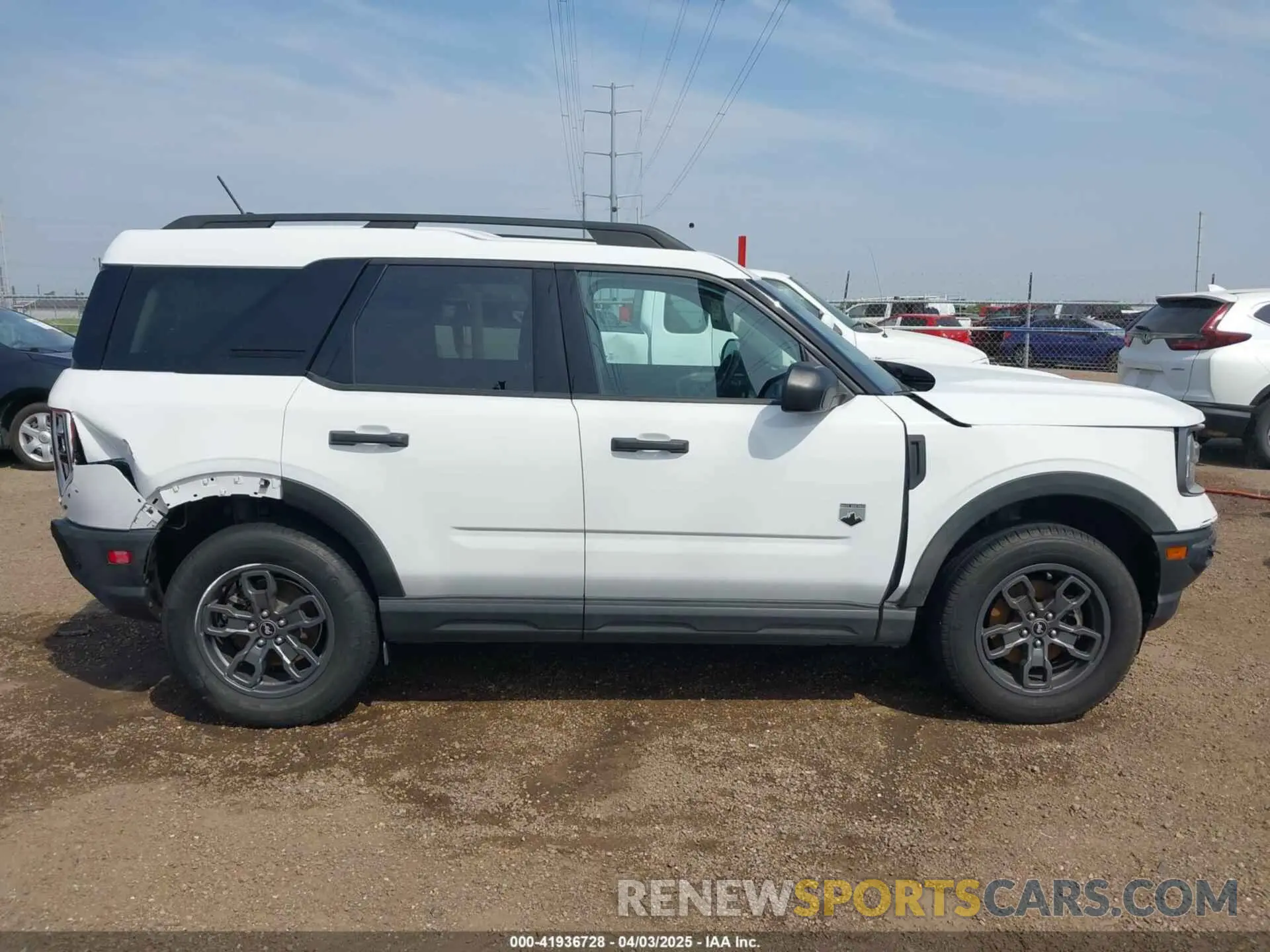 13 Photograph of a damaged car 3FMCR9B68NRD57051 FORD BRONCO SPORT 2022