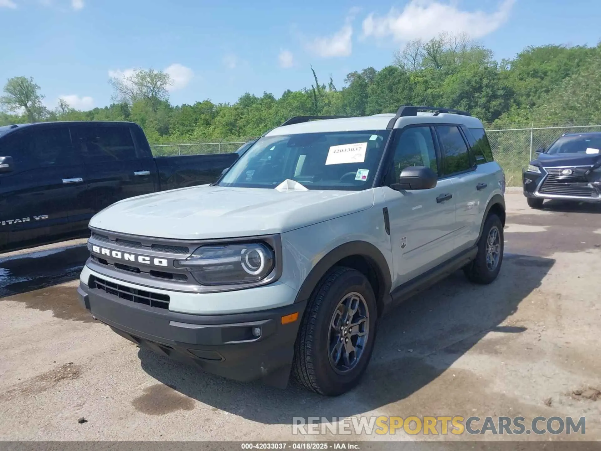 2 Photograph of a damaged car 3FMCR9B68NRD66283 FORD BRONCO SPORT 2022