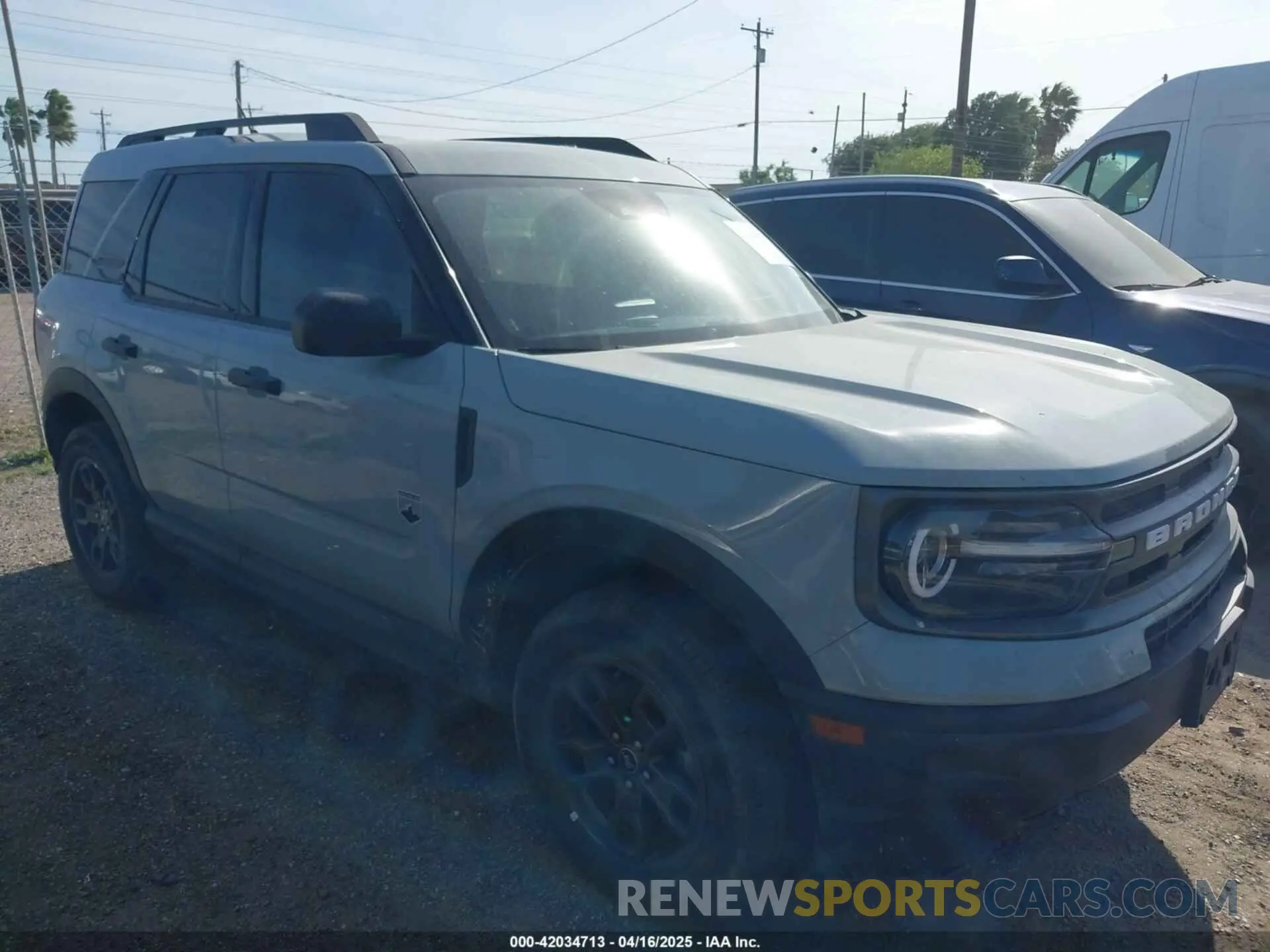 1 Photograph of a damaged car 3FMCR9B68NRD66493 FORD BRONCO SPORT 2022