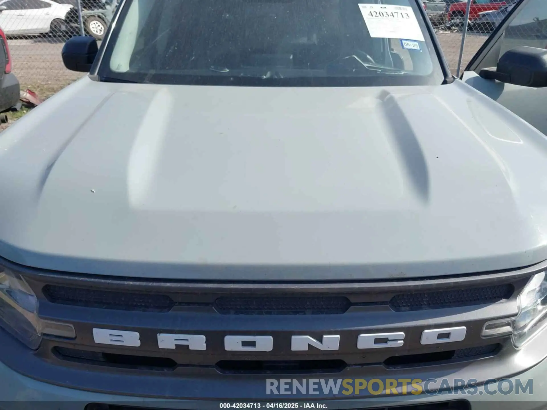 10 Photograph of a damaged car 3FMCR9B68NRD66493 FORD BRONCO SPORT 2022