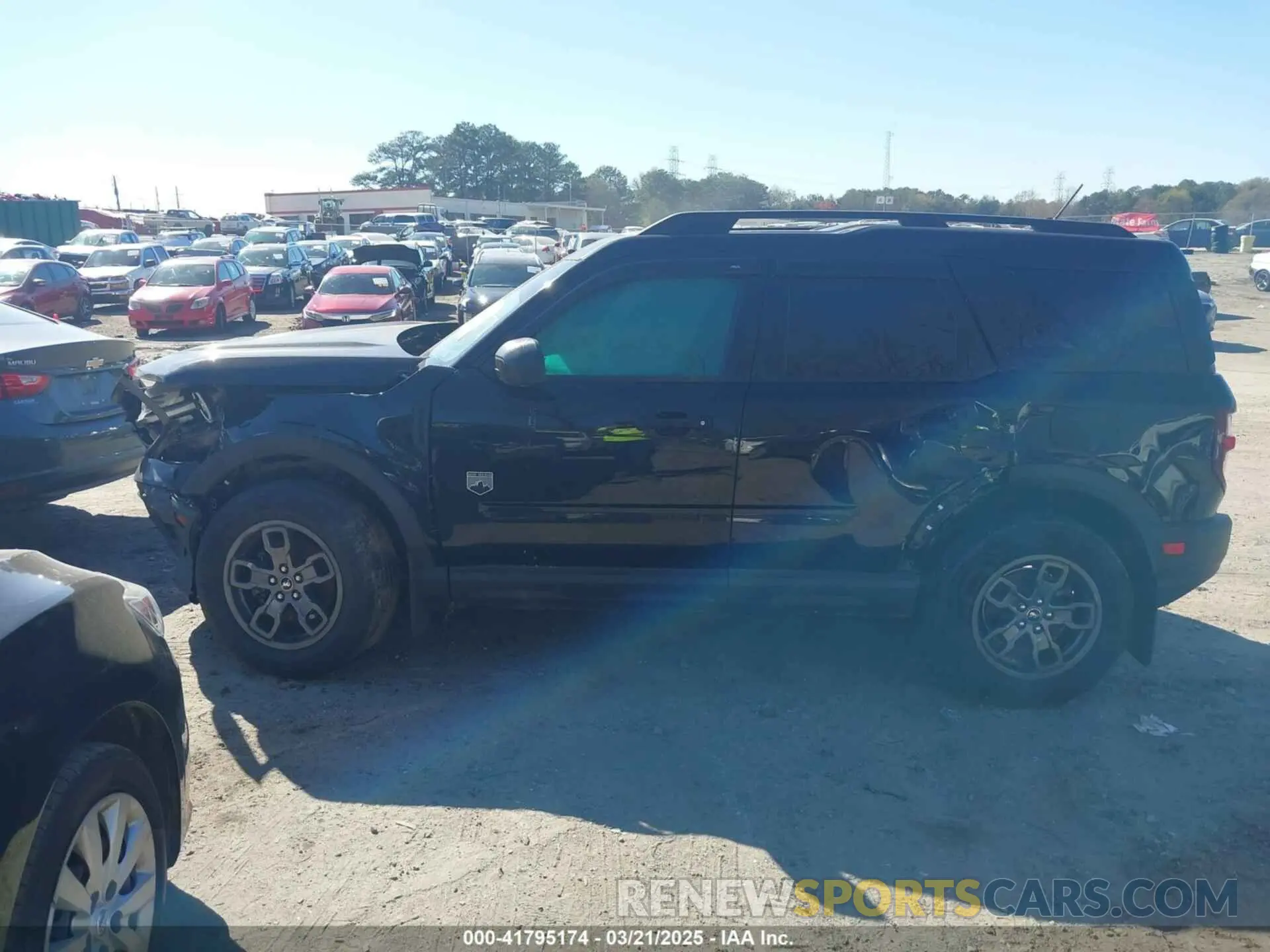 14 Photograph of a damaged car 3FMCR9B69NRD76479 FORD BRONCO SPORT 2022