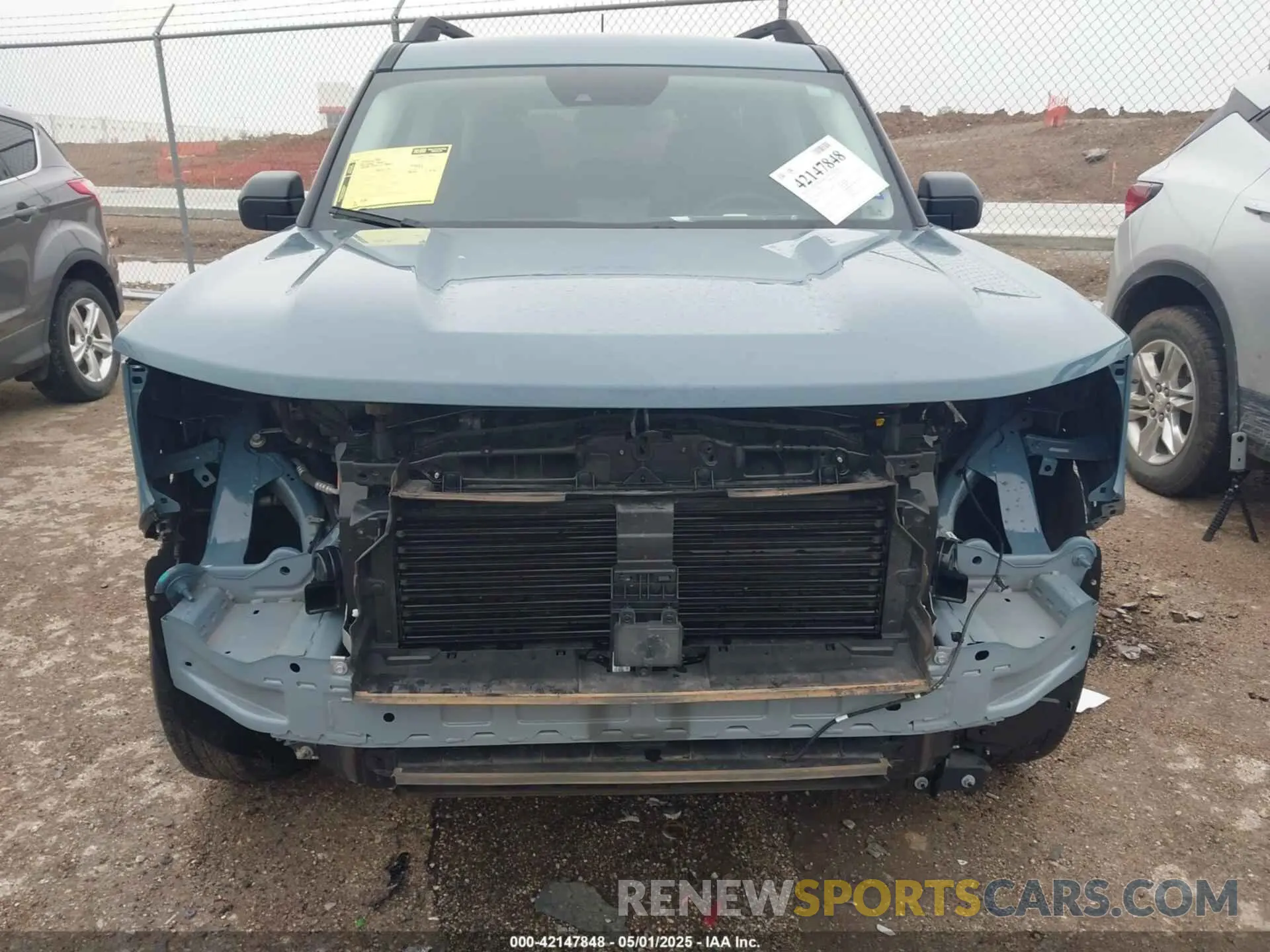 6 Photograph of a damaged car 3FMCR9B69NRE33358 FORD BRONCO SPORT 2022