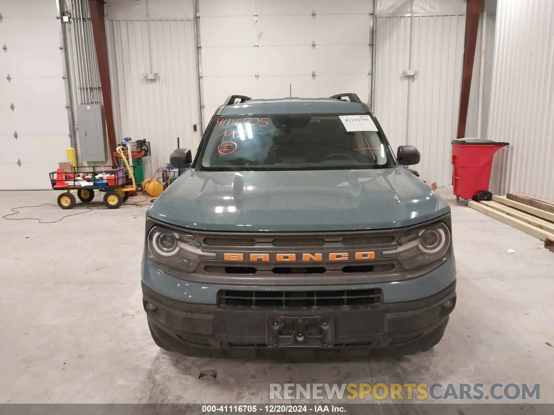 13 Photograph of a damaged car 3FMCR9B6XNRD22463 FORD BRONCO SPORT 2022