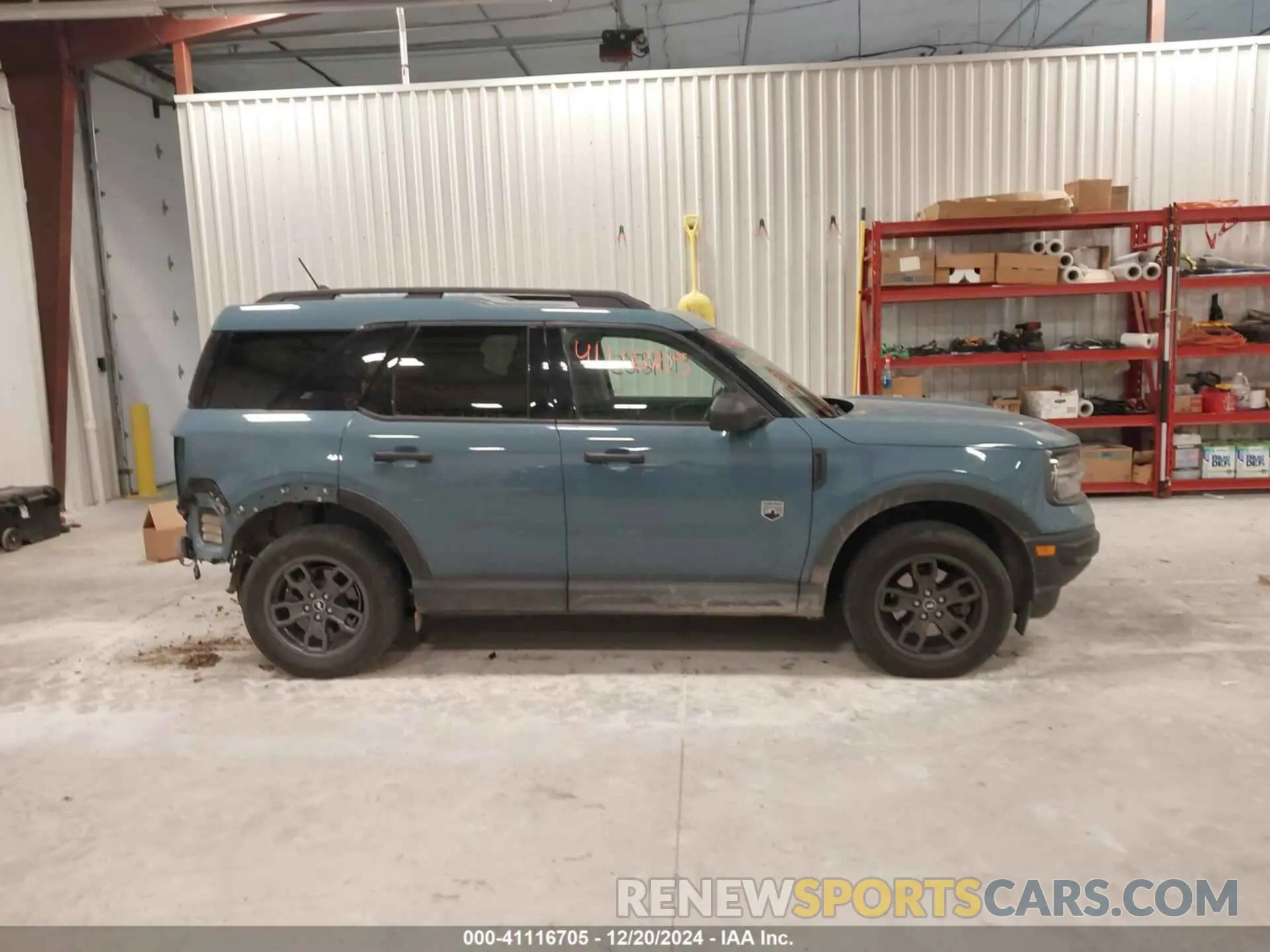 14 Photograph of a damaged car 3FMCR9B6XNRD22463 FORD BRONCO SPORT 2022