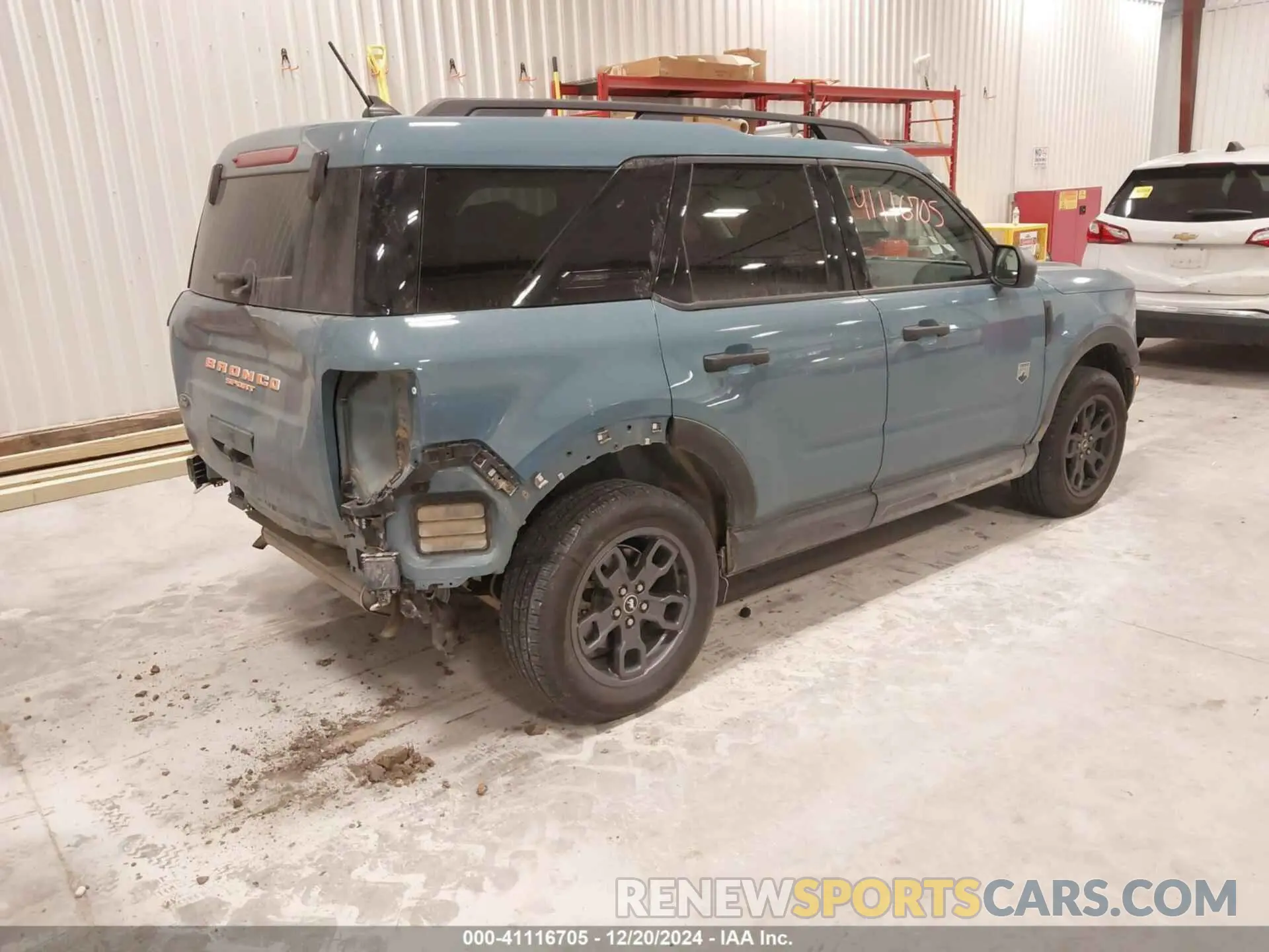 4 Photograph of a damaged car 3FMCR9B6XNRD22463 FORD BRONCO SPORT 2022
