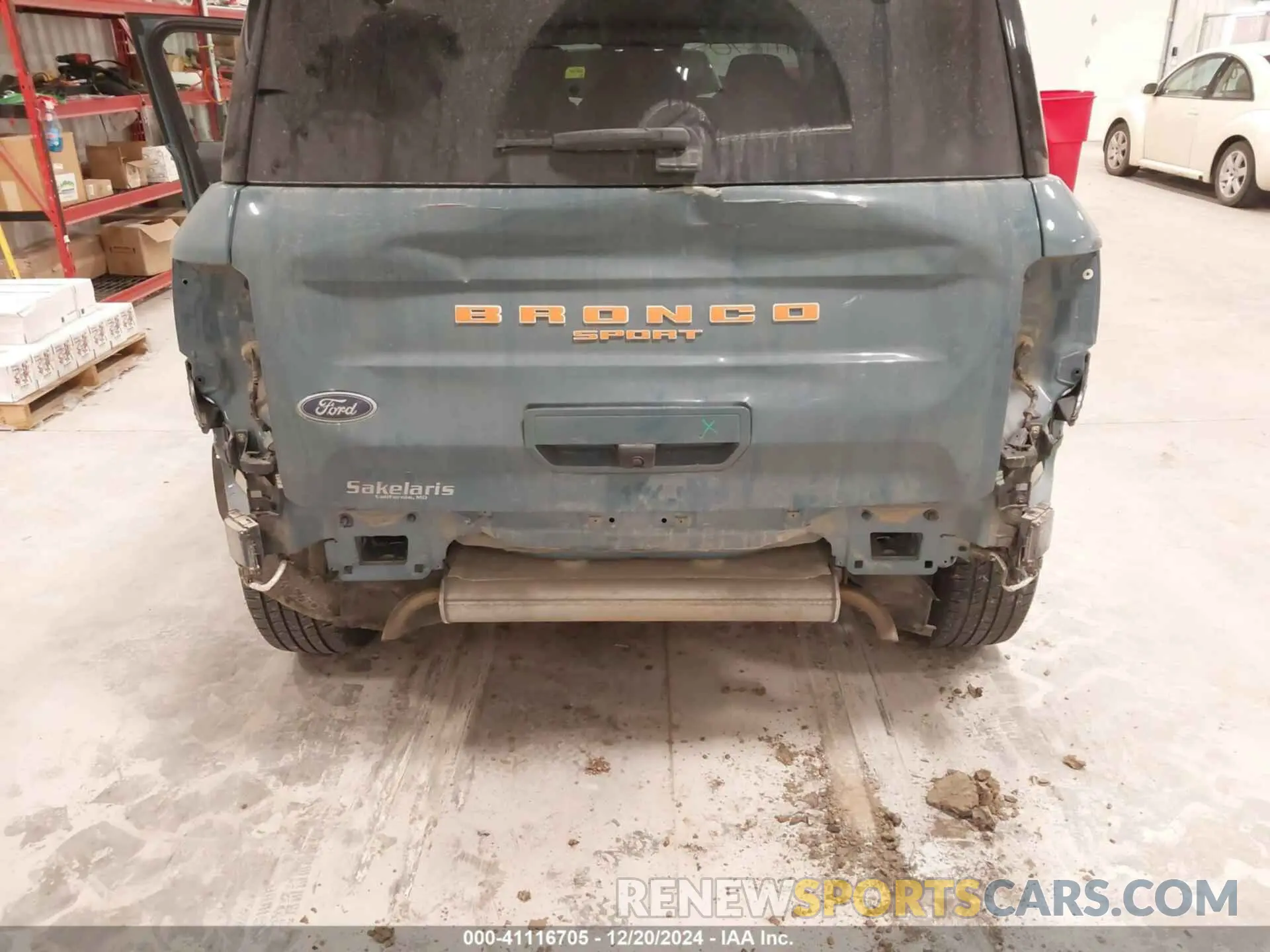 6 Photograph of a damaged car 3FMCR9B6XNRD22463 FORD BRONCO SPORT 2022