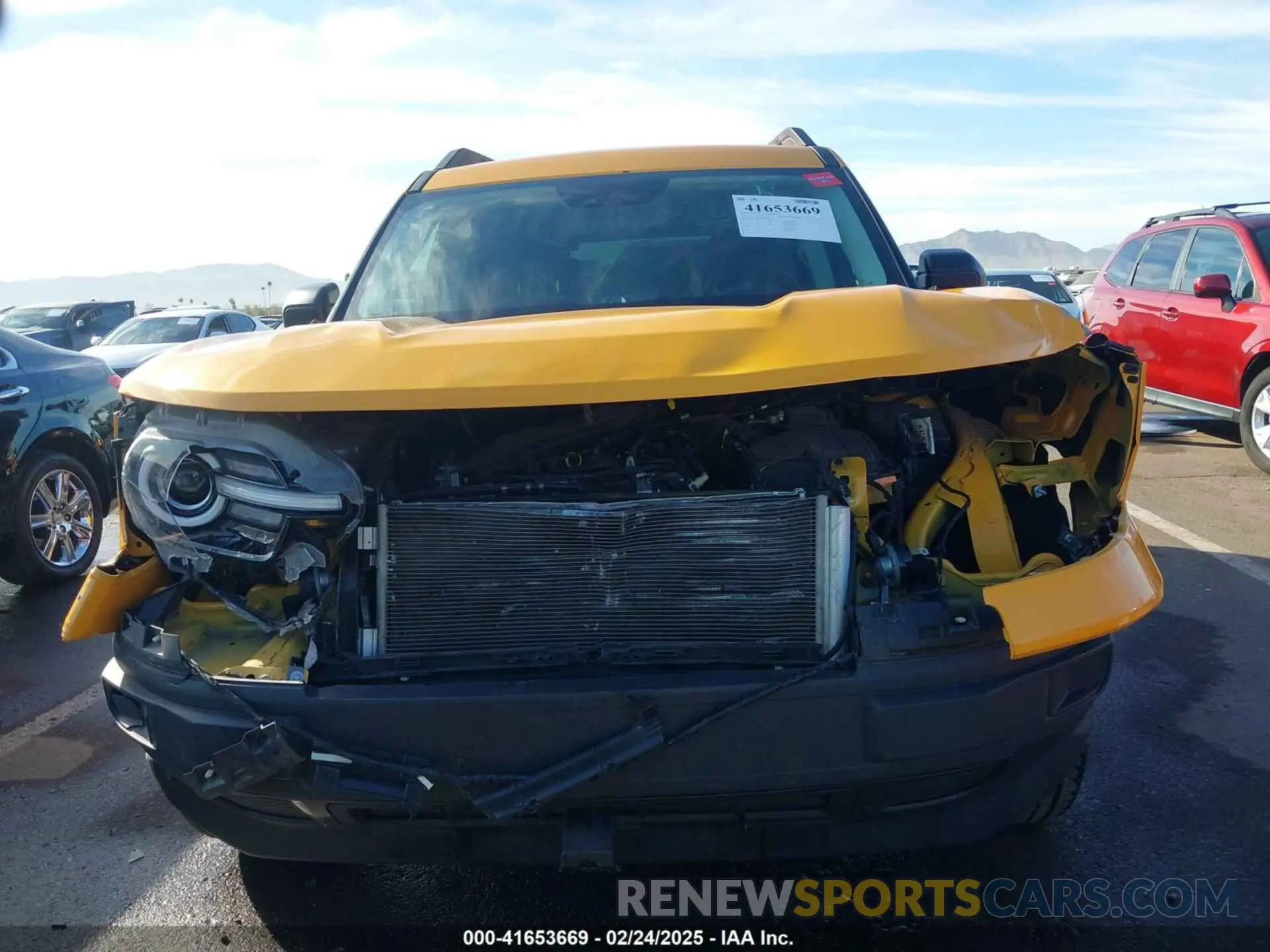 13 Photograph of a damaged car 3FMCR9B6XNRD50828 FORD BRONCO SPORT 2022