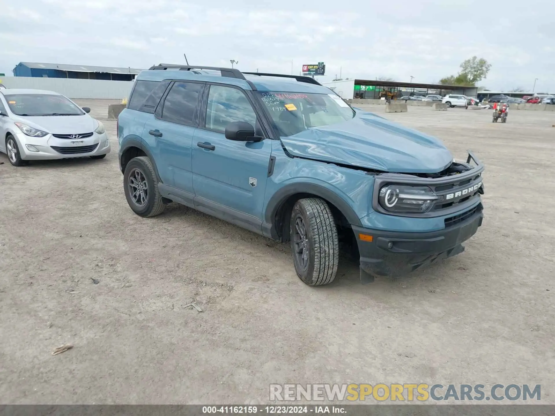 1 Photograph of a damaged car 3FMCR9B6XNRE04984 FORD BRONCO SPORT 2022