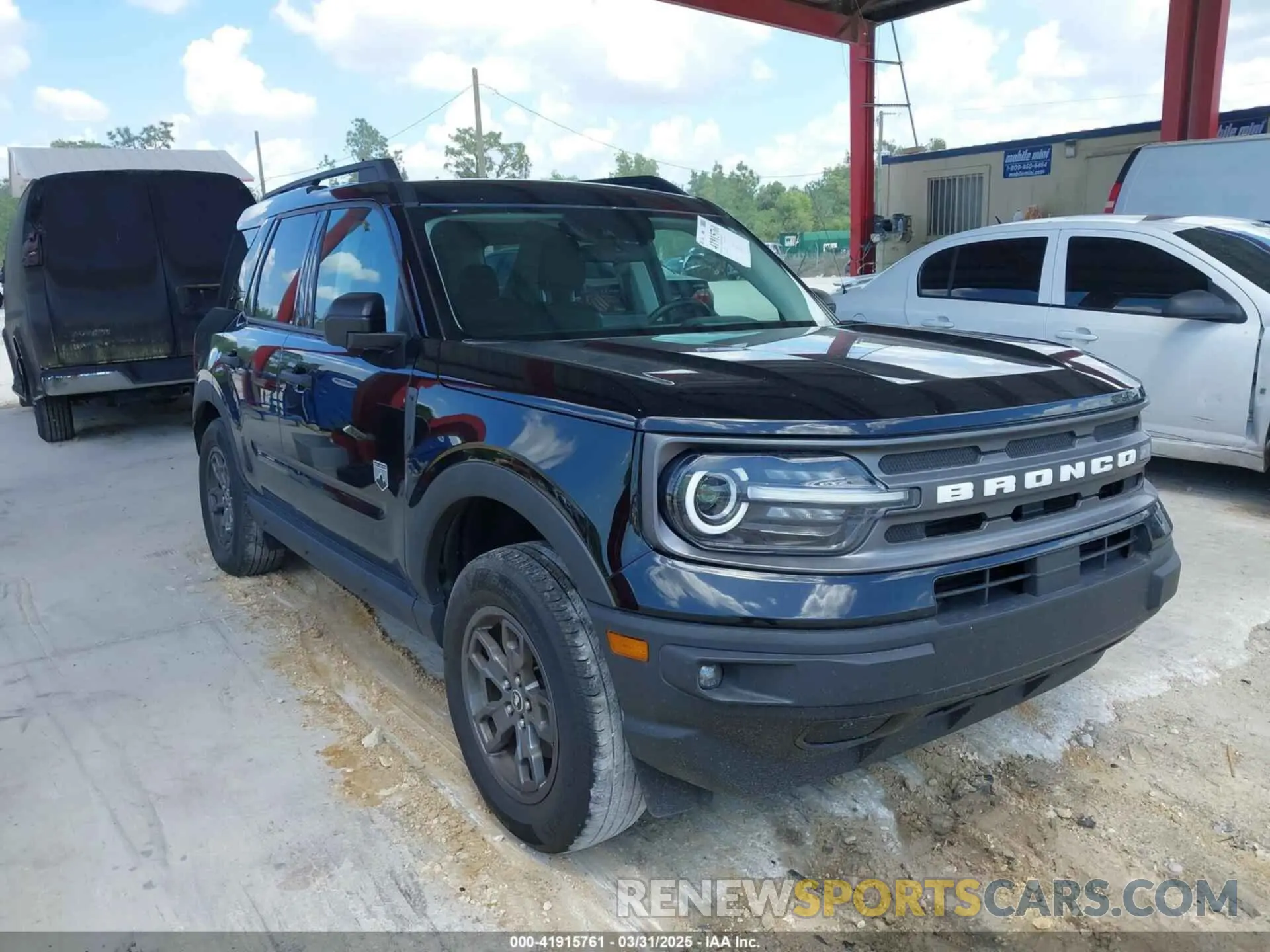 1 Photograph of a damaged car 3FMCR9B6XNRE36866 FORD BRONCO SPORT 2022