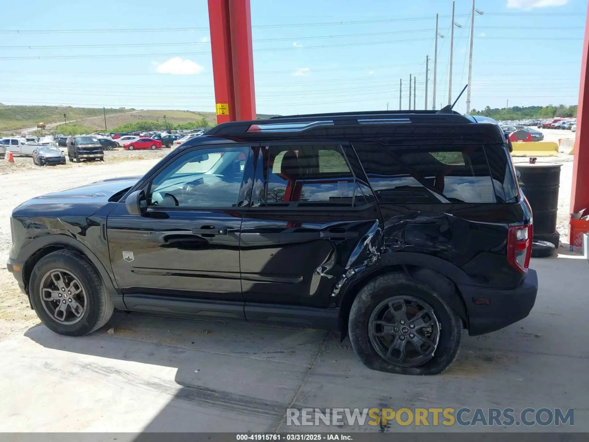 14 Photograph of a damaged car 3FMCR9B6XNRE36866 FORD BRONCO SPORT 2022