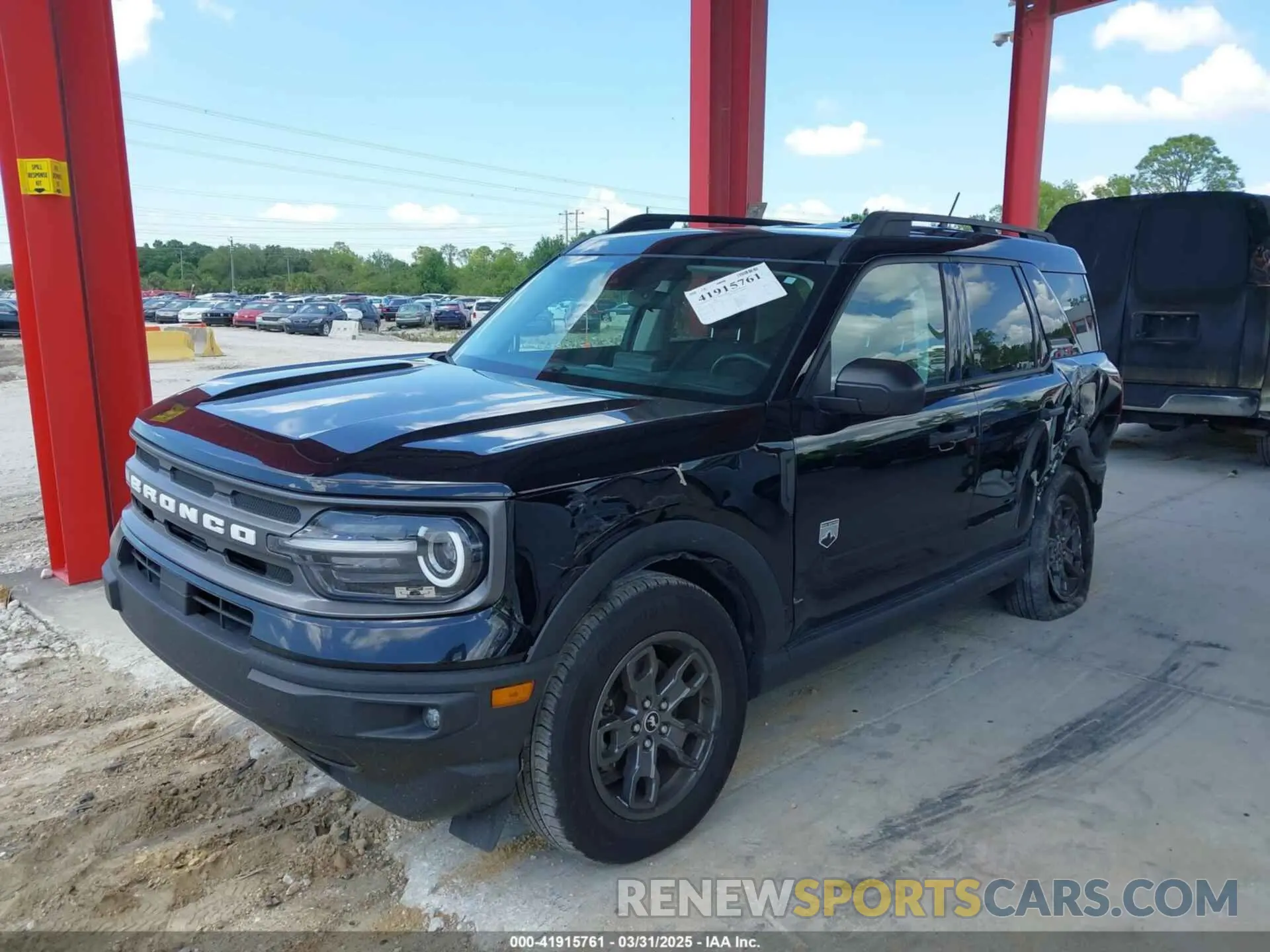 6 Photograph of a damaged car 3FMCR9B6XNRE36866 FORD BRONCO SPORT 2022