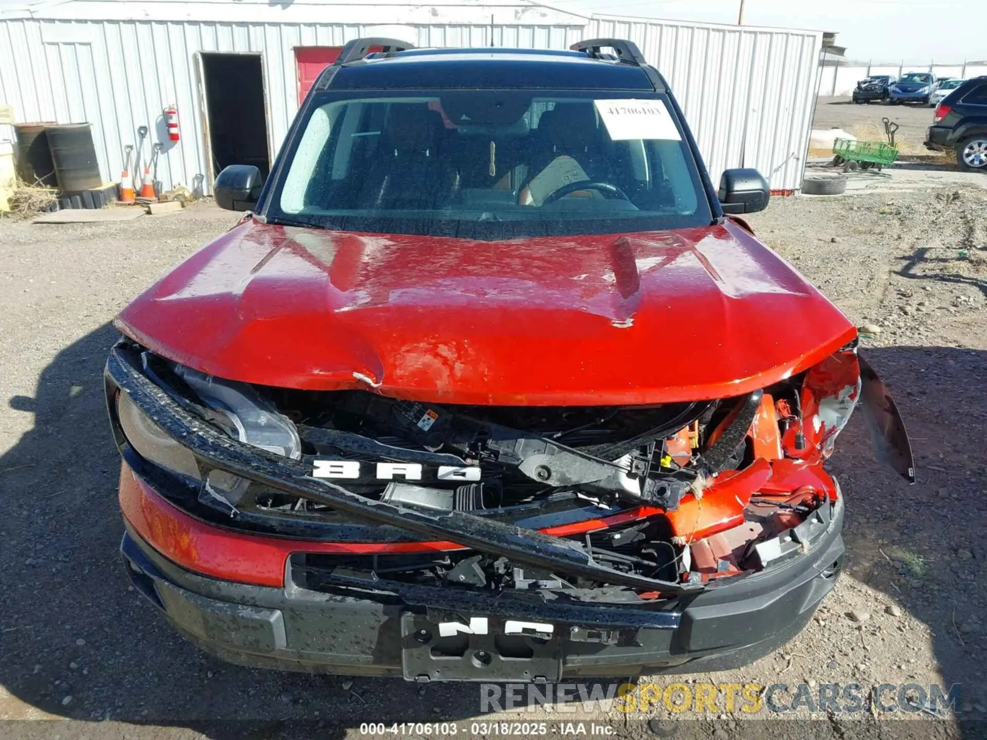 12 Photograph of a damaged car 3FMCR9C61NRD13990 FORD BRONCO SPORT 2022