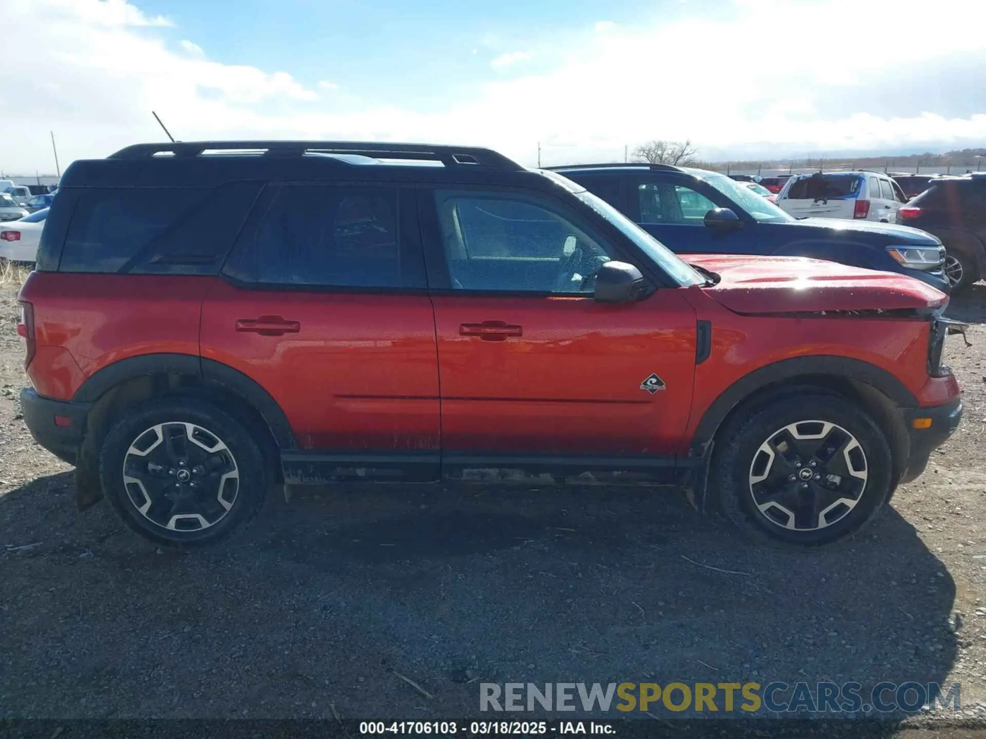 13 Photograph of a damaged car 3FMCR9C61NRD13990 FORD BRONCO SPORT 2022