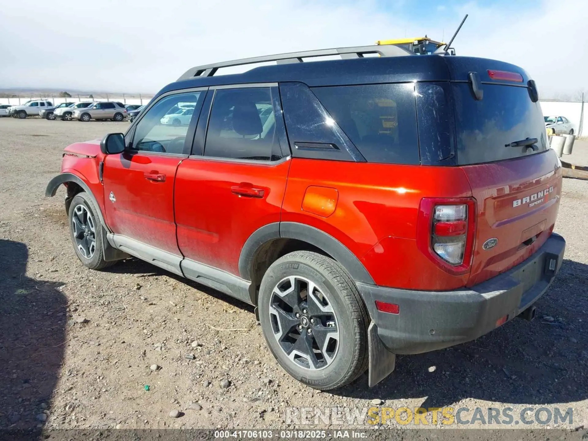 3 Photograph of a damaged car 3FMCR9C61NRD13990 FORD BRONCO SPORT 2022