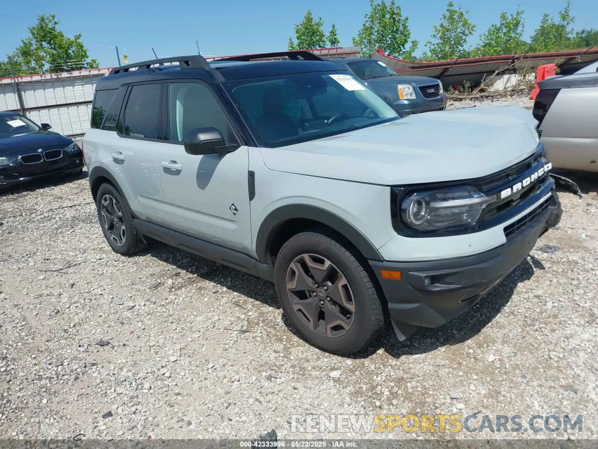 1 Photograph of a damaged car 3FMCR9C61NRD43751 FORD BRONCO SPORT 2022