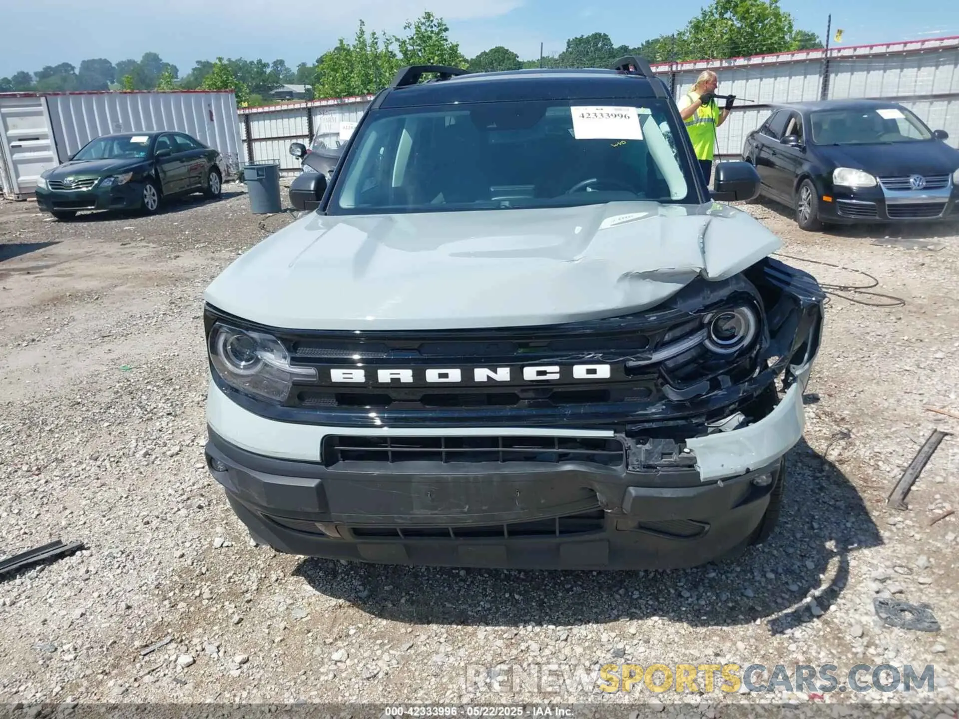 12 Photograph of a damaged car 3FMCR9C61NRD43751 FORD BRONCO SPORT 2022