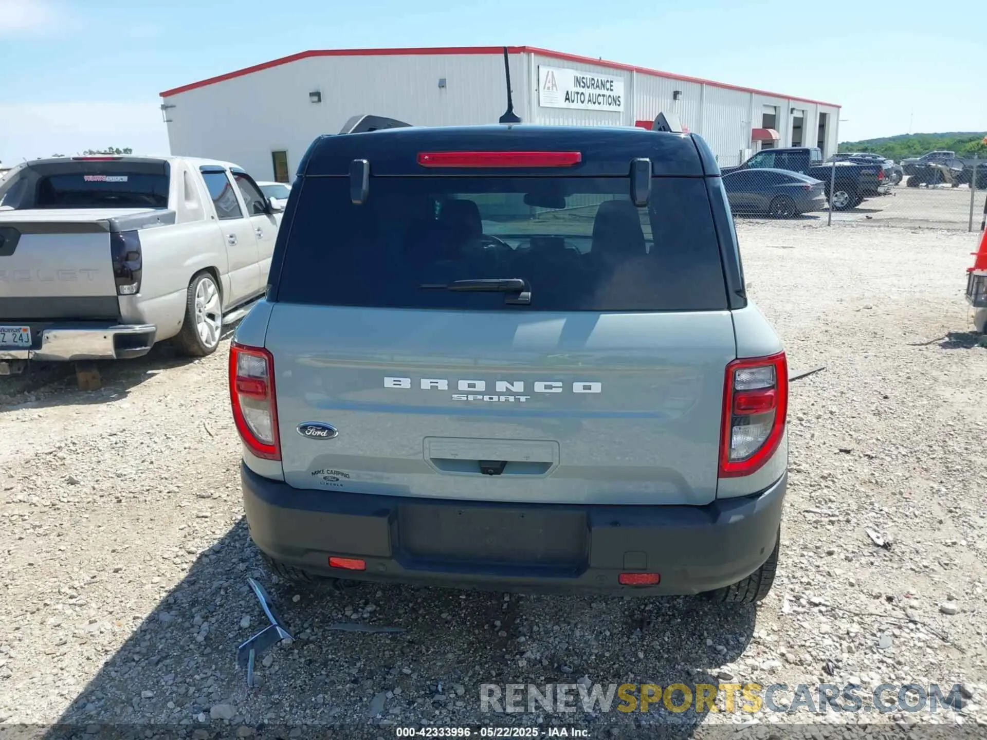 16 Photograph of a damaged car 3FMCR9C61NRD43751 FORD BRONCO SPORT 2022
